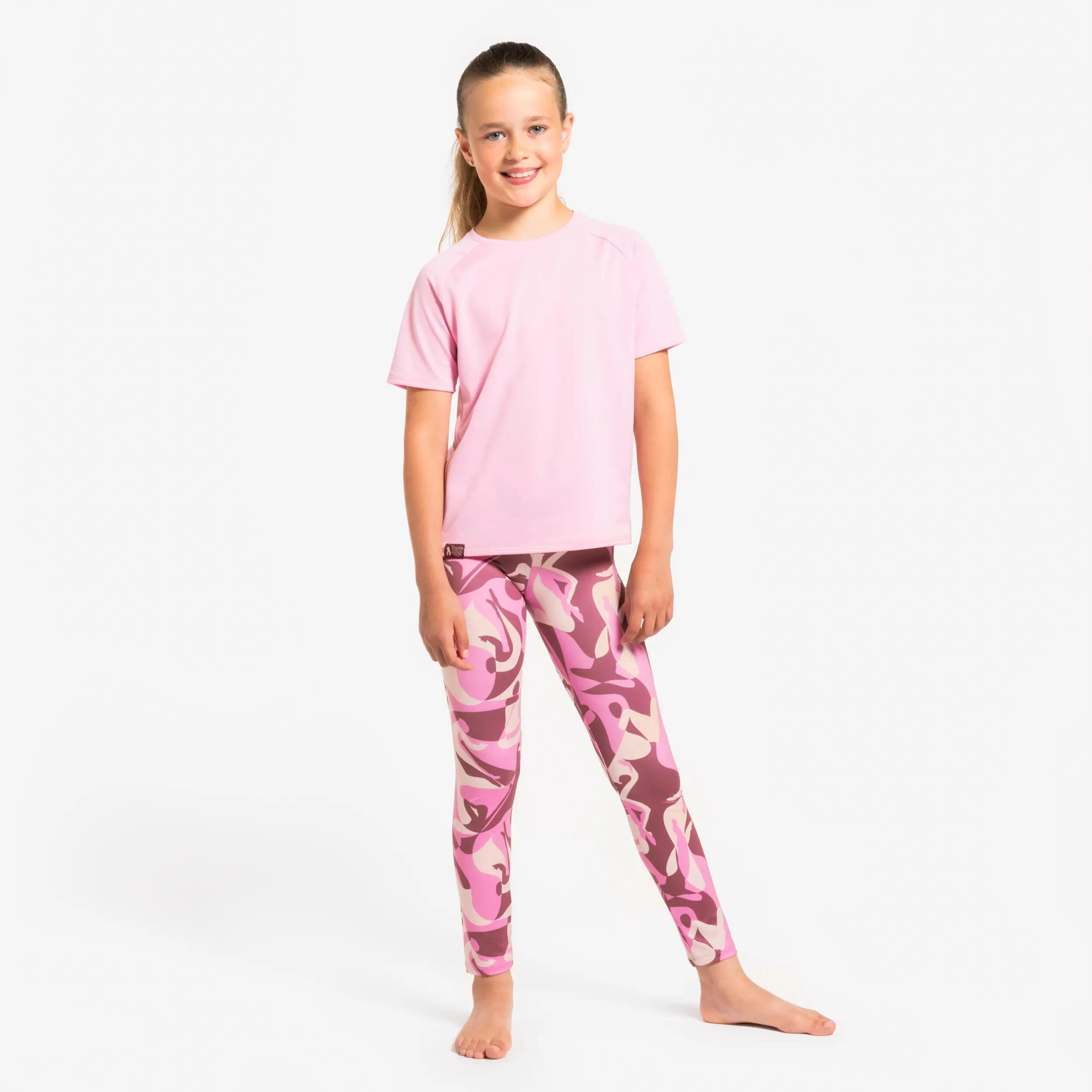 Dětské prodyšné legíny Move in Pink 3/6