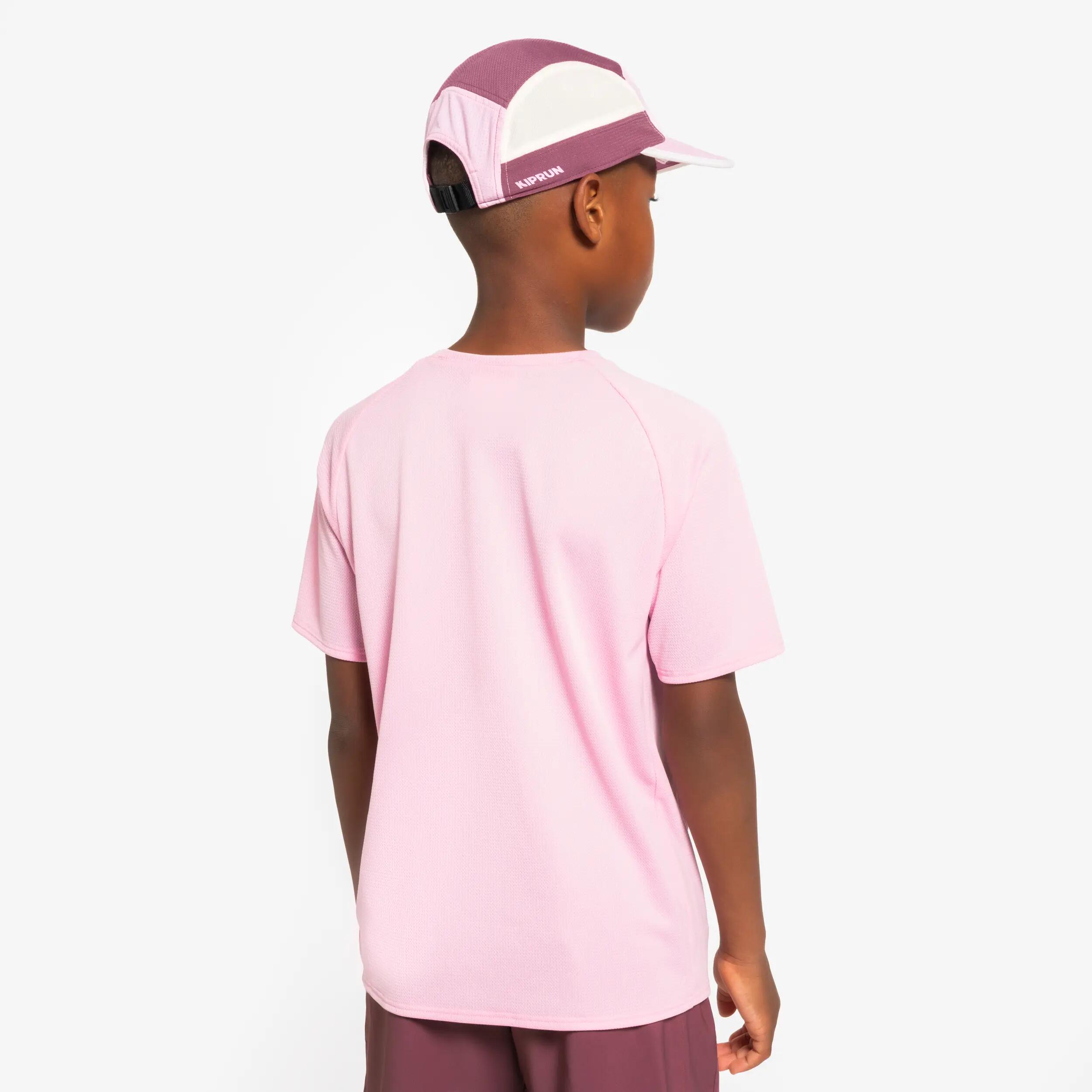 Casquette running adulte, Bougeons en Rose 5/6