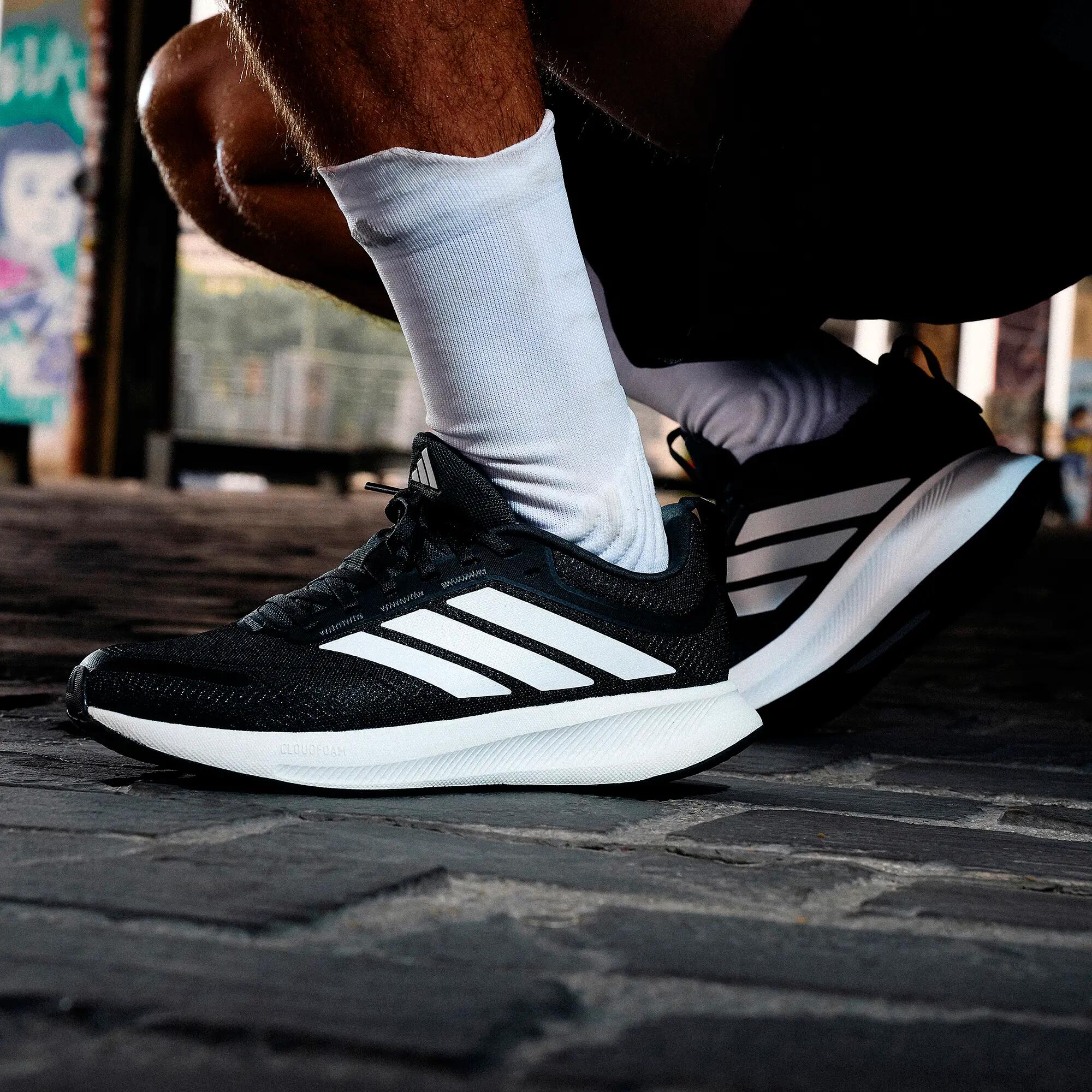 ADIDAS RUNBLAZE MEN's RUNNING SHOES - BLACK 10/14
