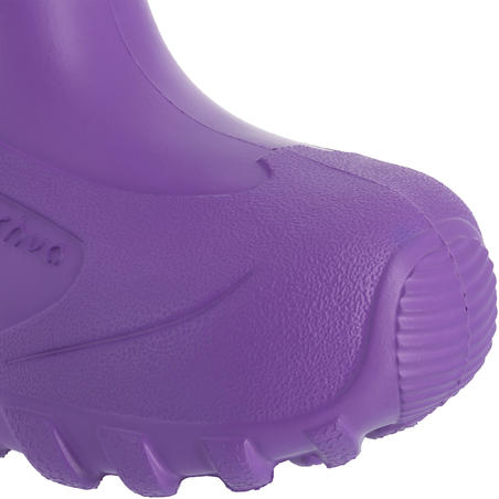 Quechua Arpenaz 50 Warm waterproof children's hiking boots Purple