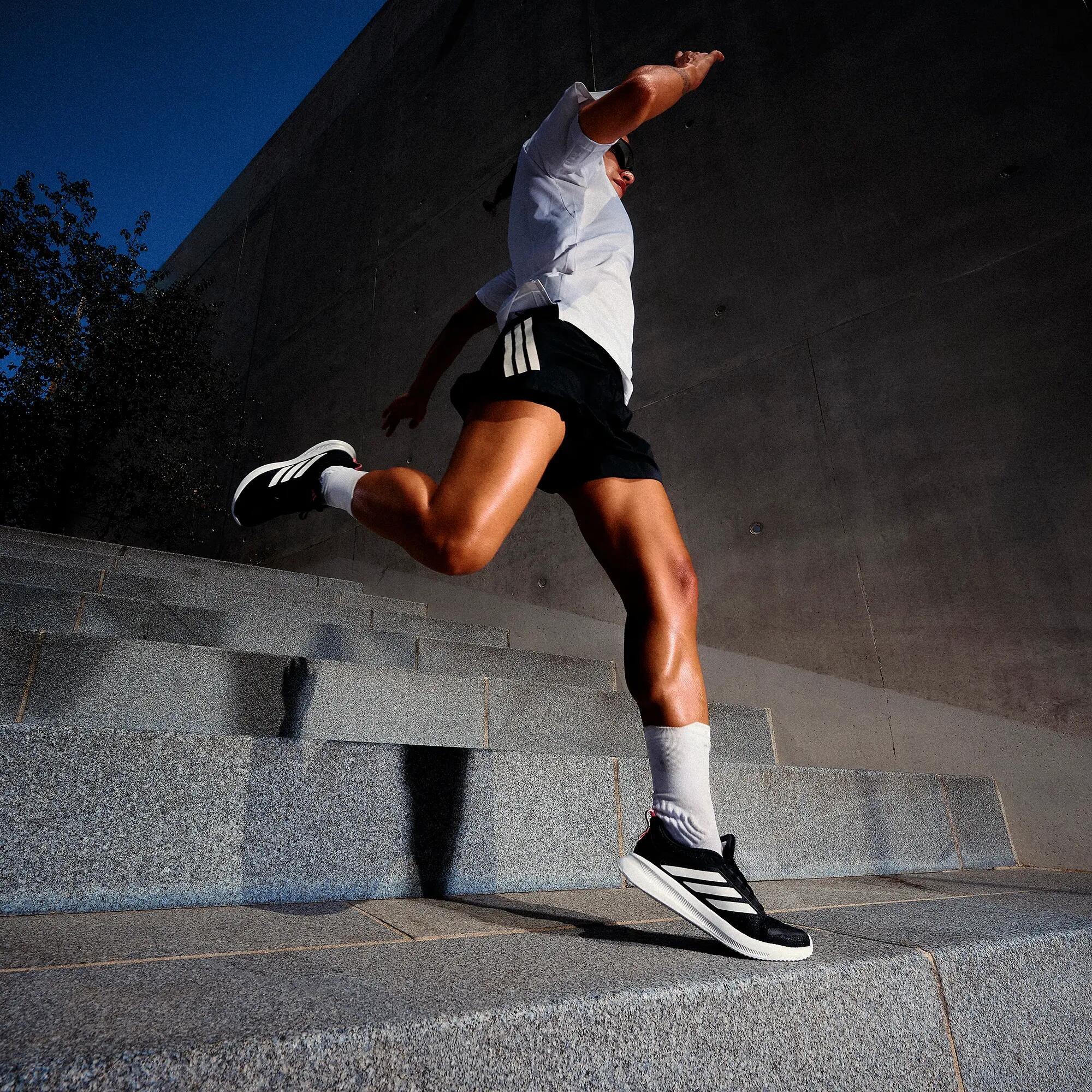 Hardloopschoenen voor dames Runblaze zwart/wit 3/13