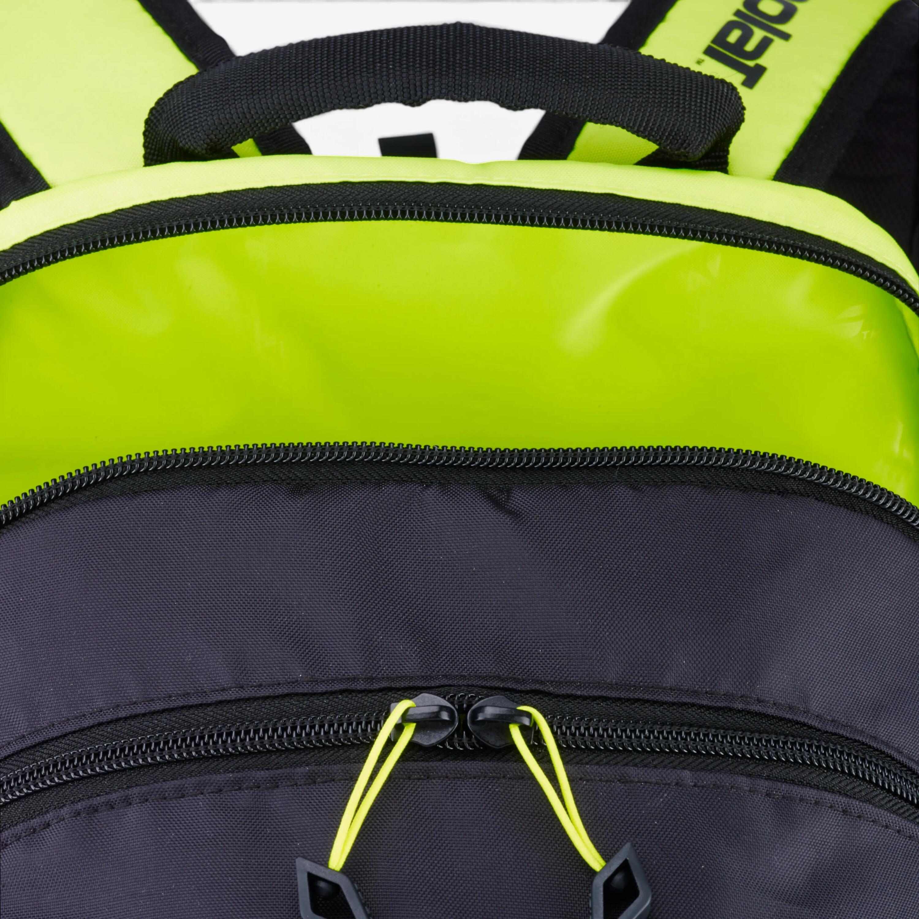Sac à dos de tennis 14L enfant, Babolat kids noir et jaune 3/4