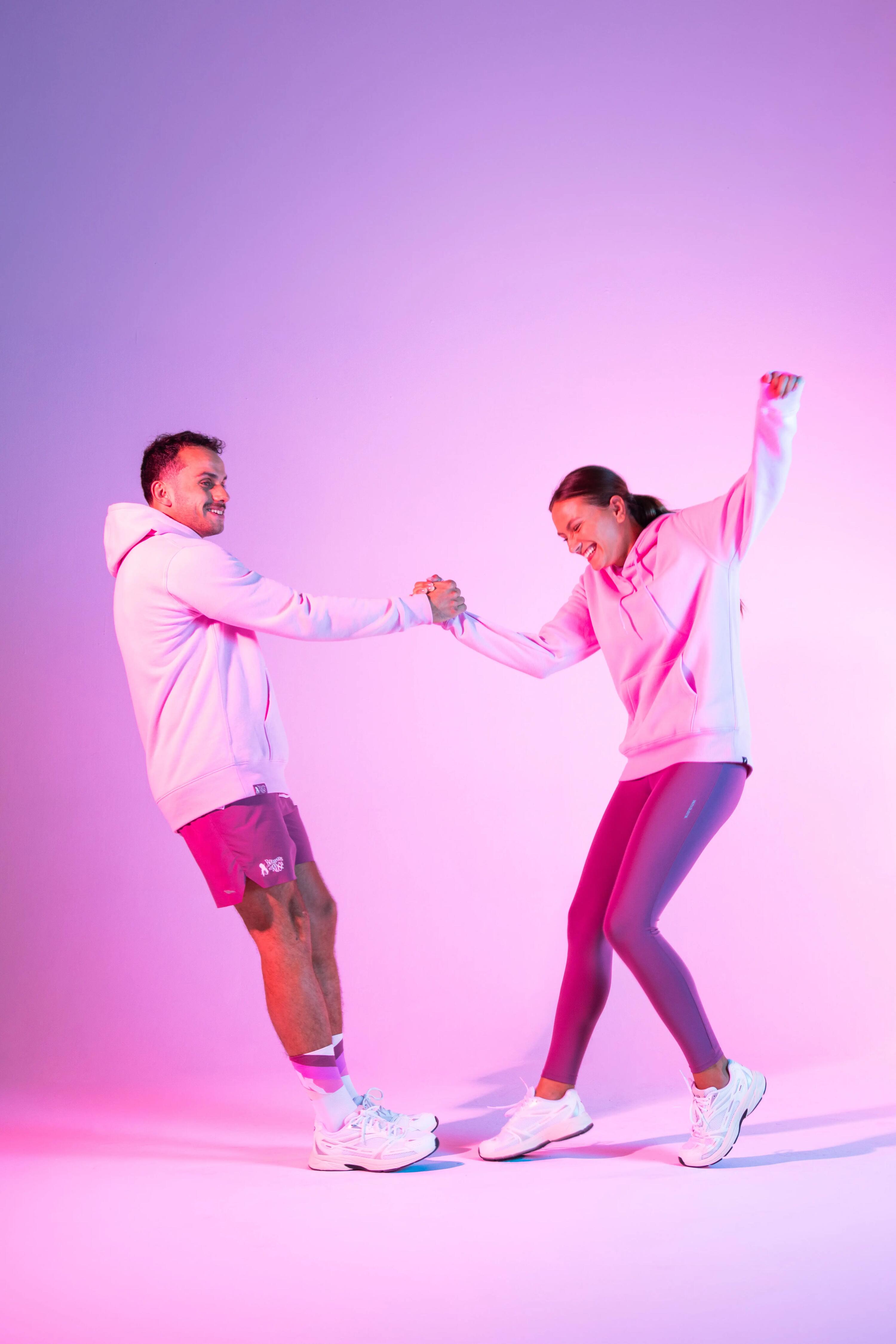 Dessuadora Esportiva «Bougeons En Rose» Adult Càlida 10/12