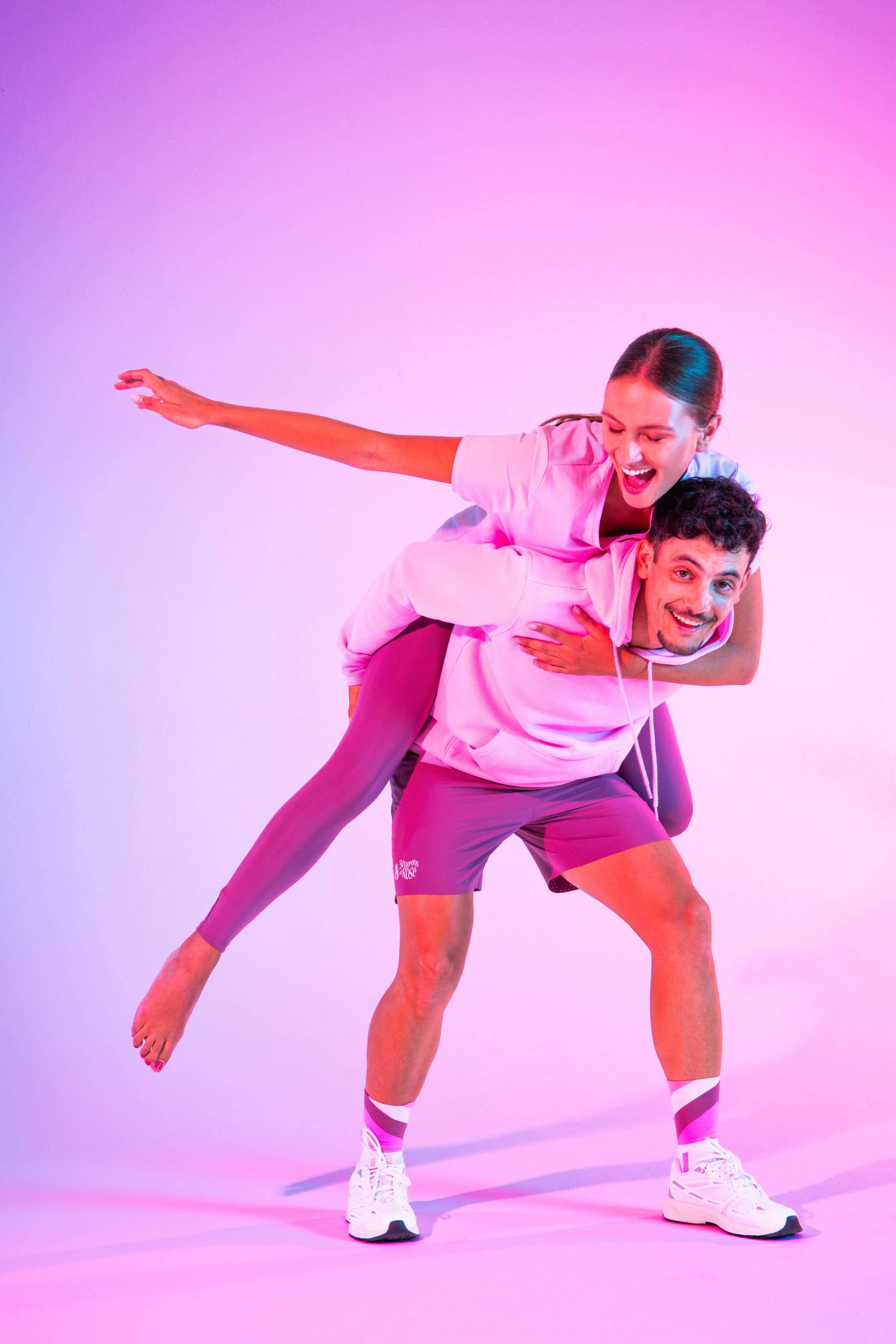 Dessuadora Esportiva «Bougeons En Rose» Adult Càlida 12/12