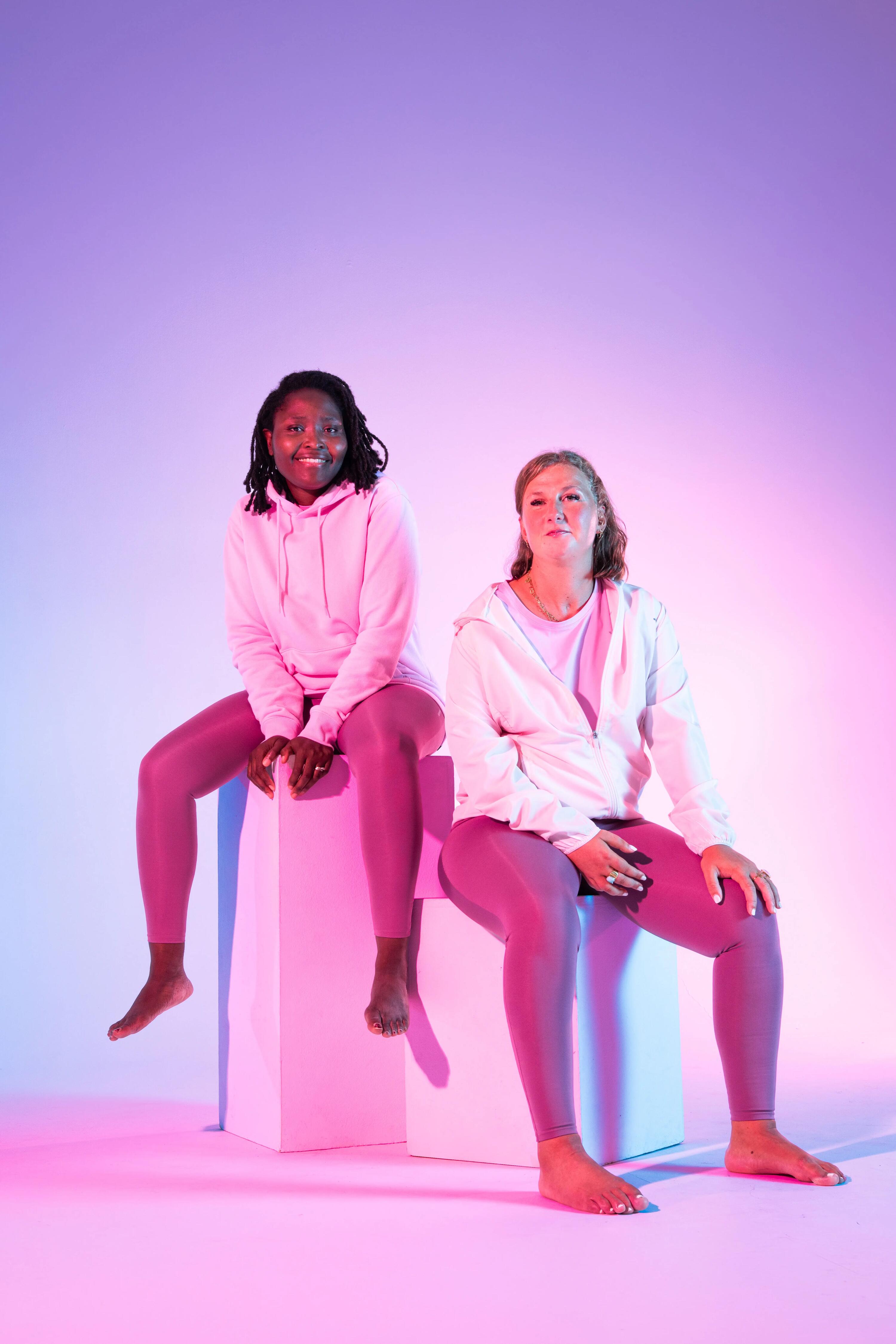 Dessuadora Esportiva «Bougeons En Rose» Adult Càlida 11/12