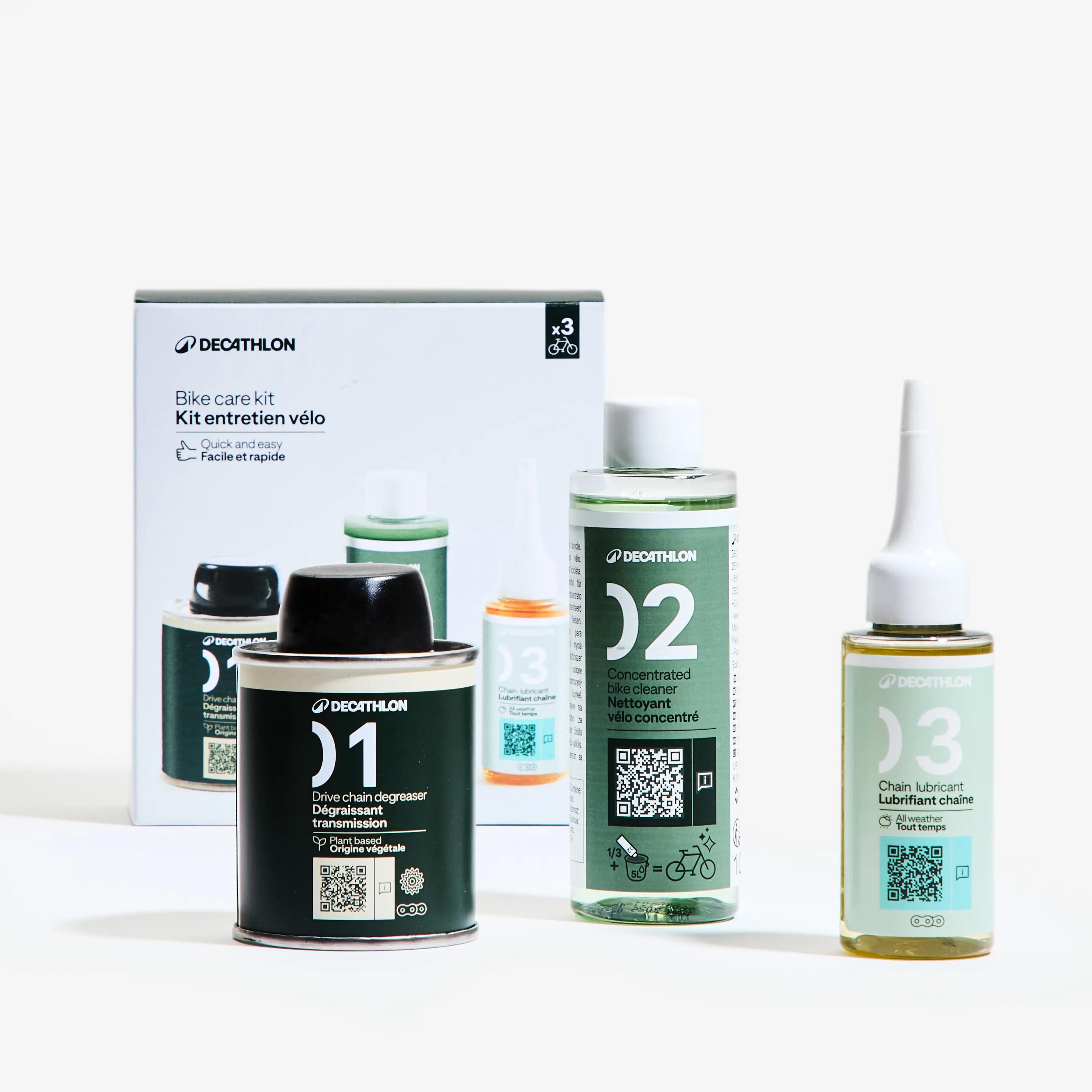 KIT ENTRETIEN ET NETTOYAGE VÉLO 3/13