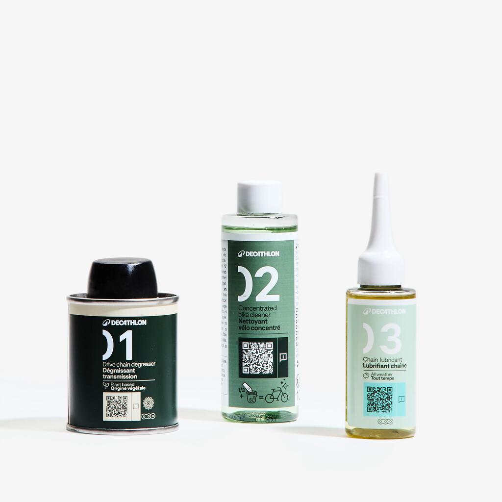 KIT ENTRETIEN ET NETTOYAGE VÉLO