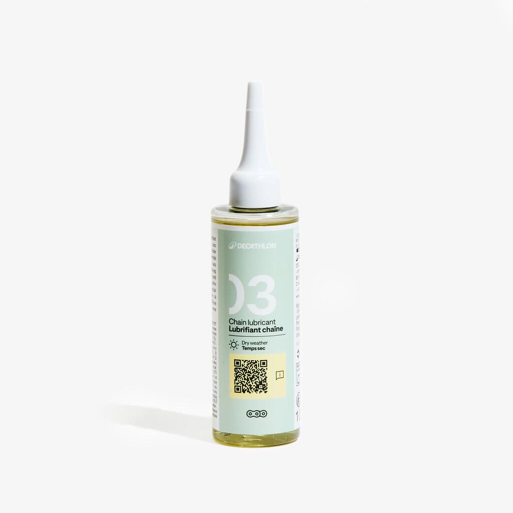 Lubrifiant chaine velo temps sec - 100ml