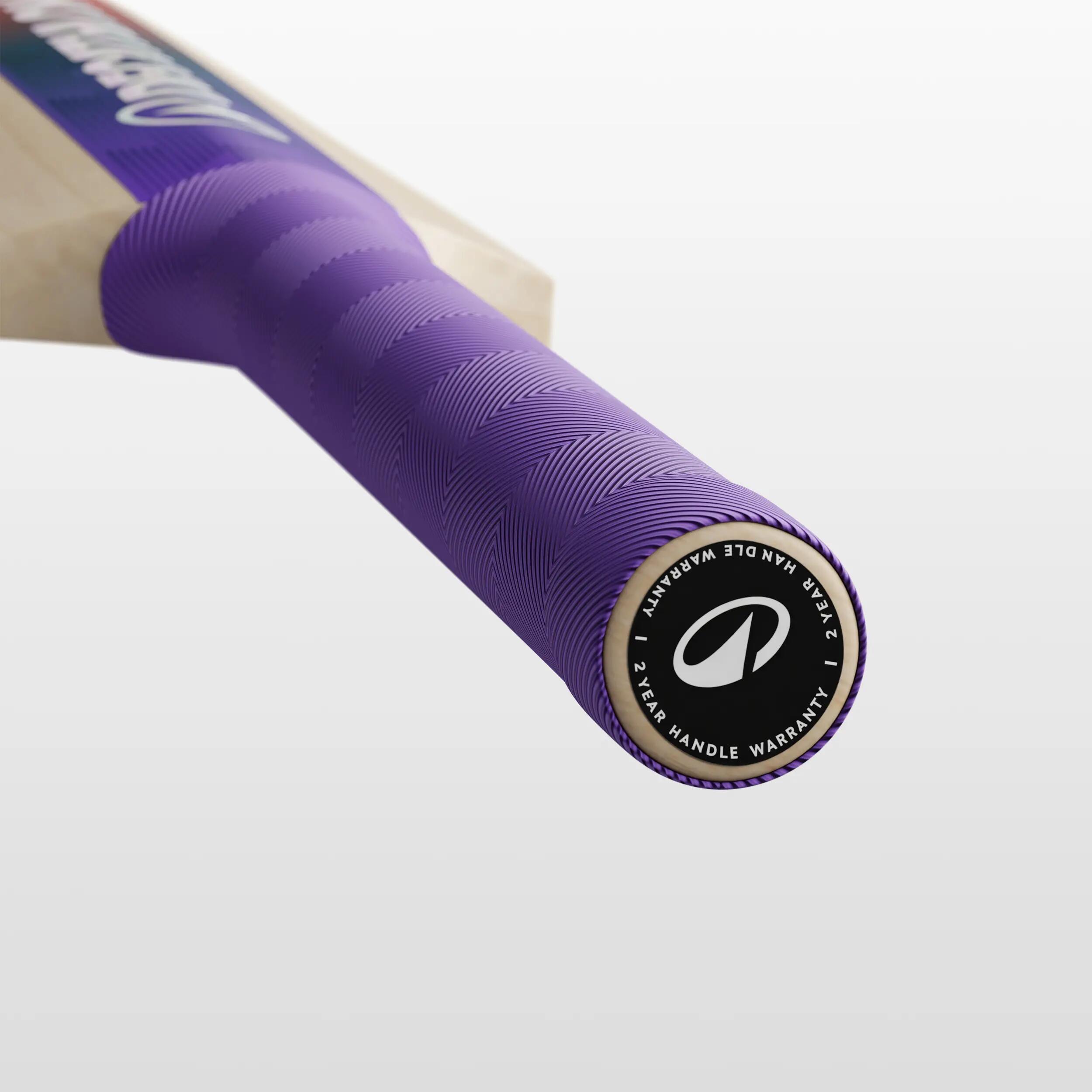 Adult English Willow Cricket Bat G4 Size SH Lightweight Leather Ball Bat with Cover EW590 DB -  5