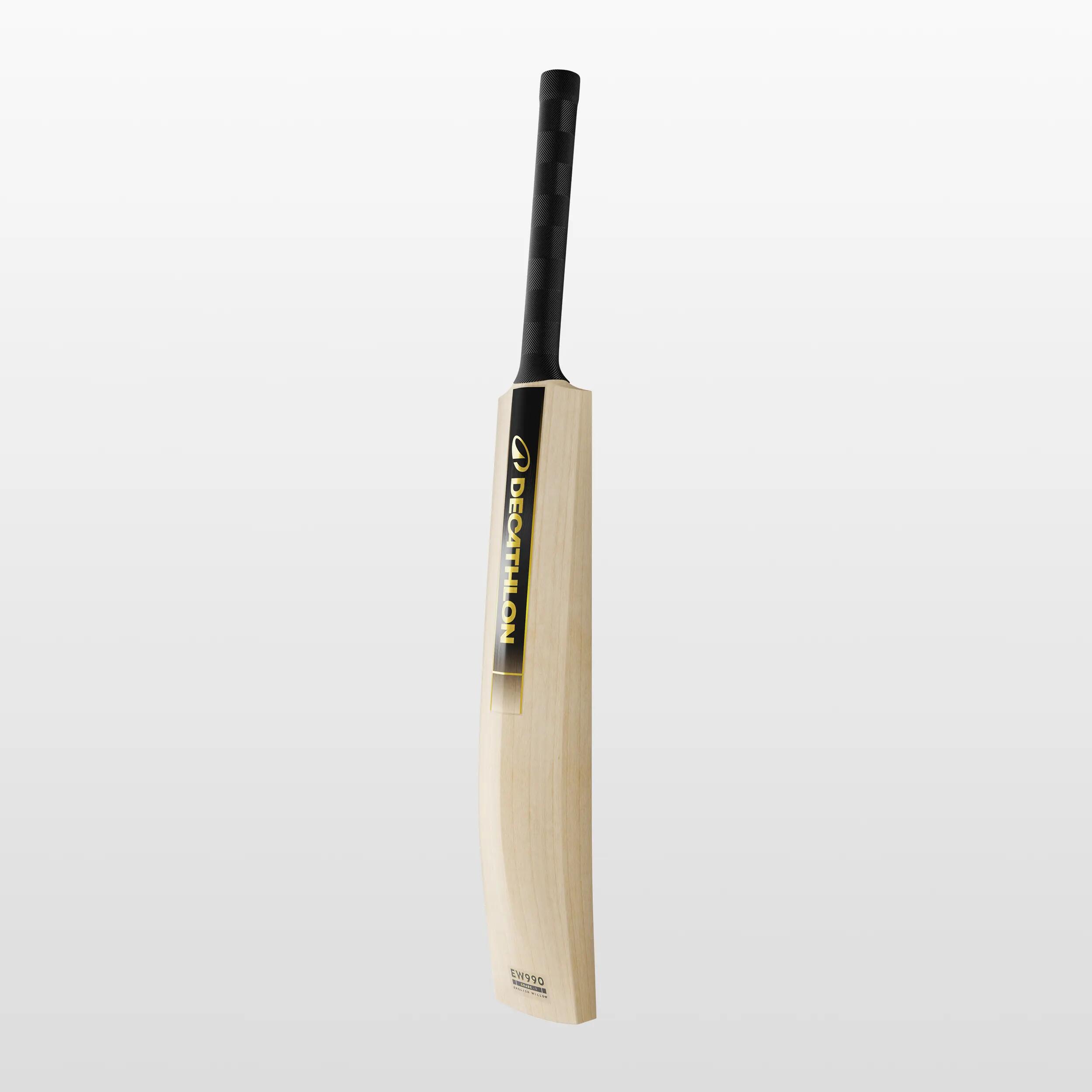 Adult English Willow Cricket Bat G1 Size SH Lightweight Leather Ball Bat with Padded Cover EW990 -  4