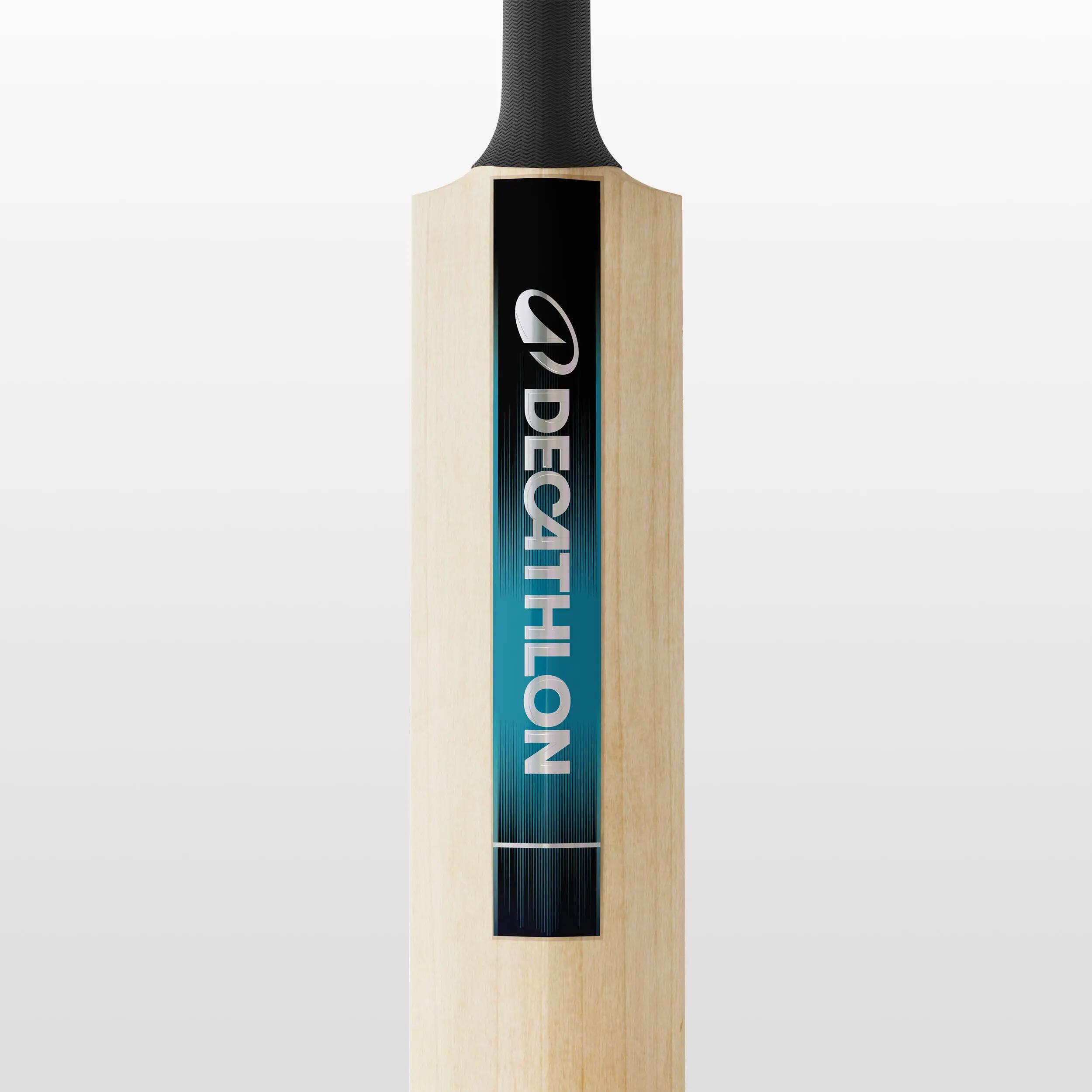 Adult English Willow Cricket Bat G3 Size SH Lightweight Leather Ball Bat with Cover EW900  -  3