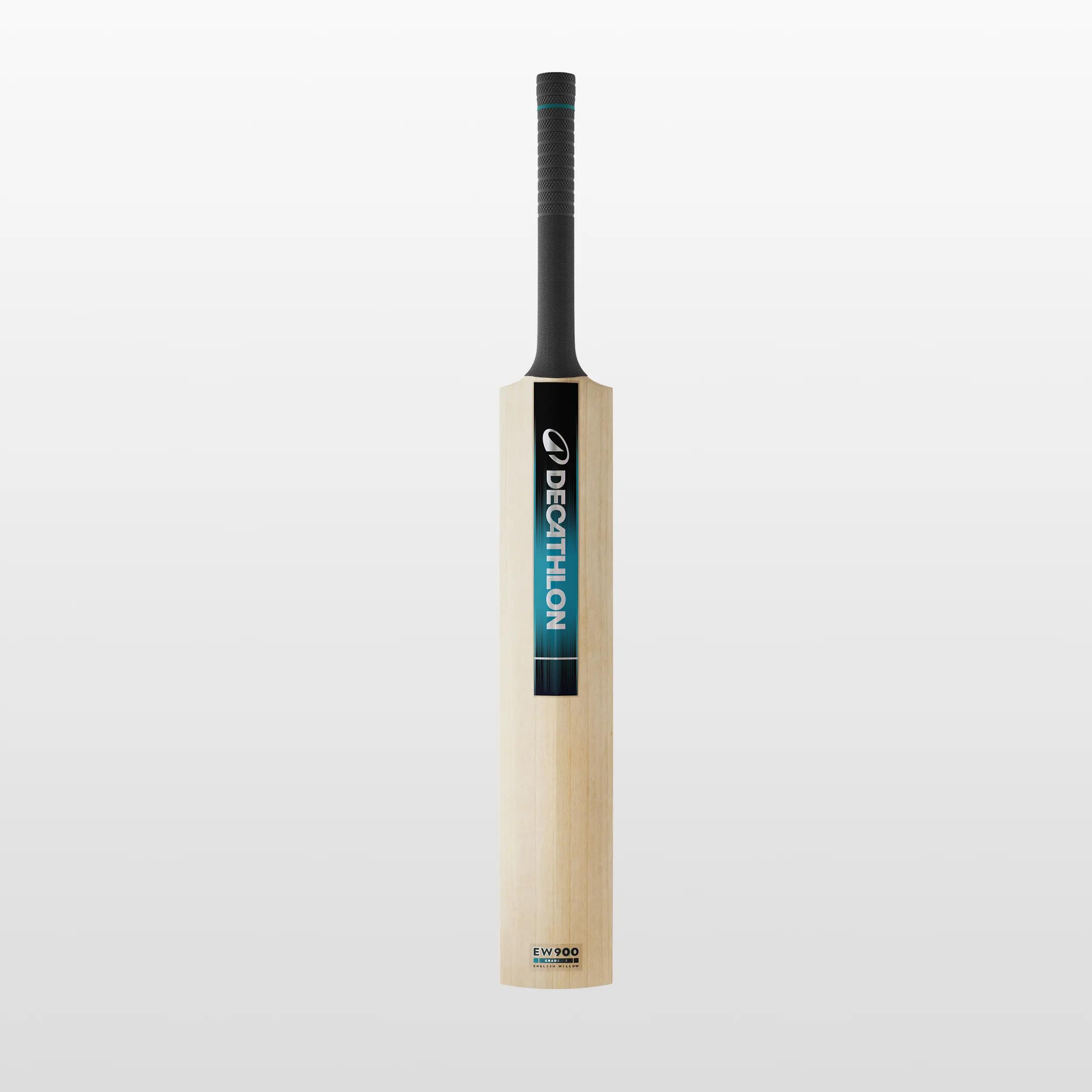 Adult English Willow Cricket Bat G3 Size SH Lightweight Leather Ball Bat with Cover EW900  -  1