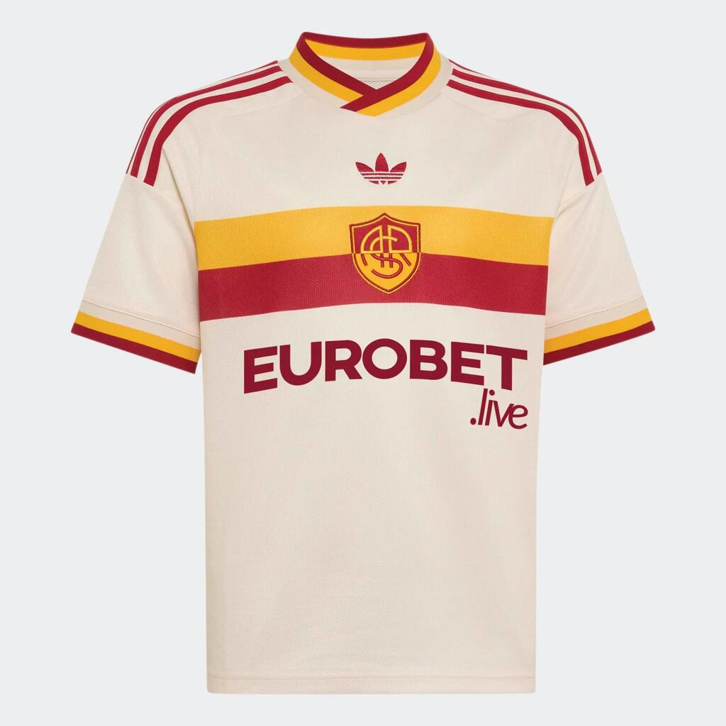 Bērnu izbraukuma futbola spēļu krekls “AS Roma 26/27”