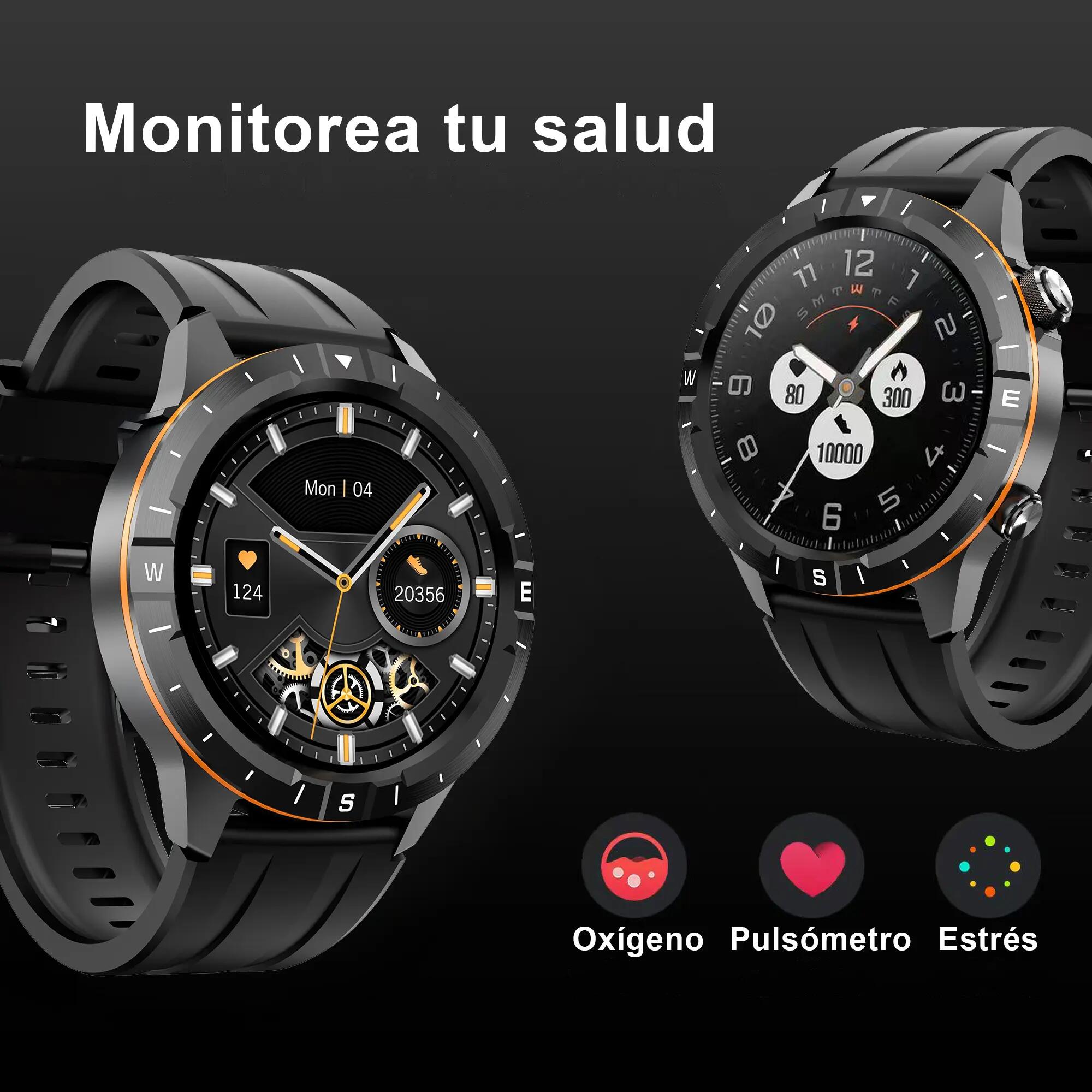 Reloj inteligente con GPS y llamadas Leotec Polster Negro 5/5