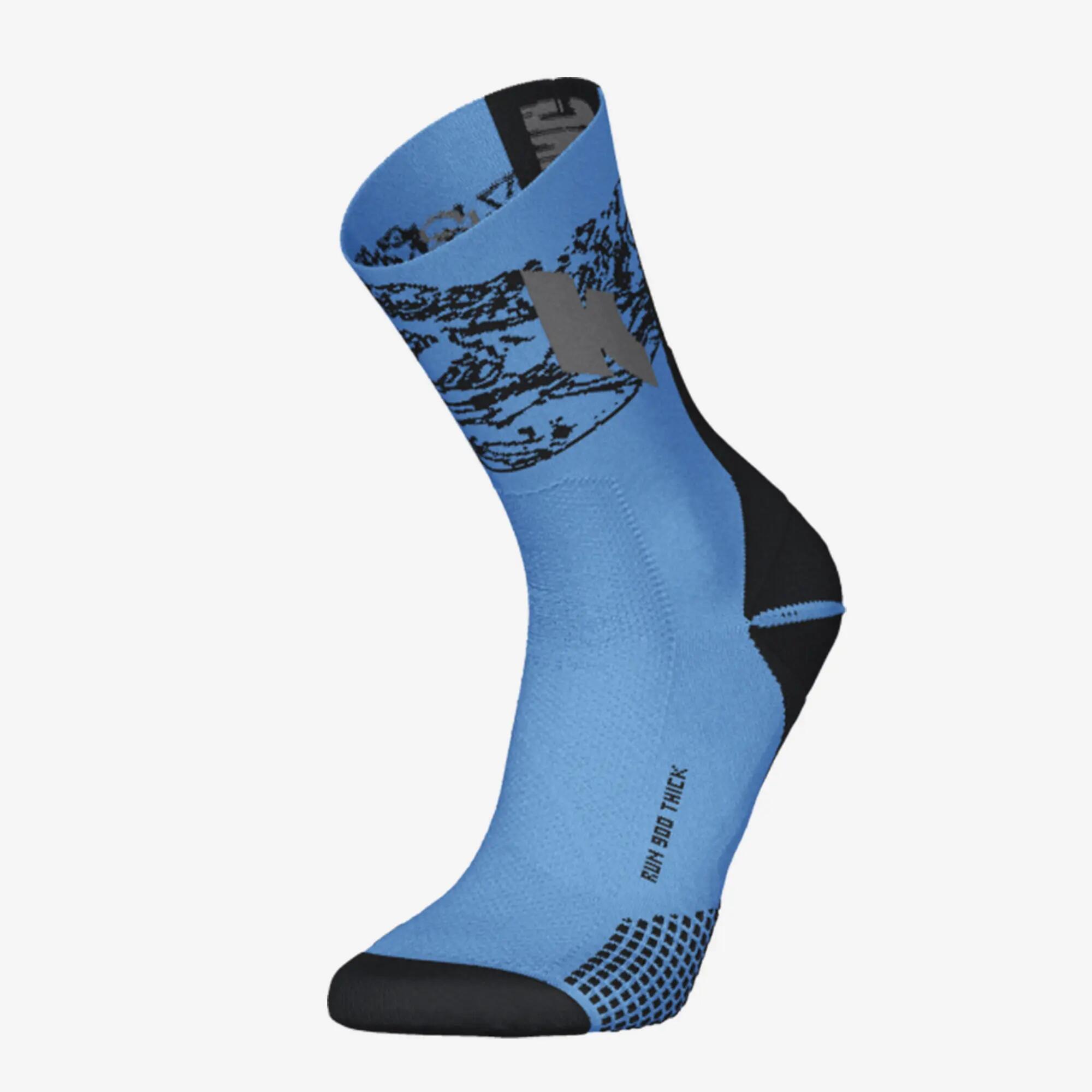 Chaussettes de running KIPRUN run900 épaisses mi-mollet édition limitée Trail 26 4/5