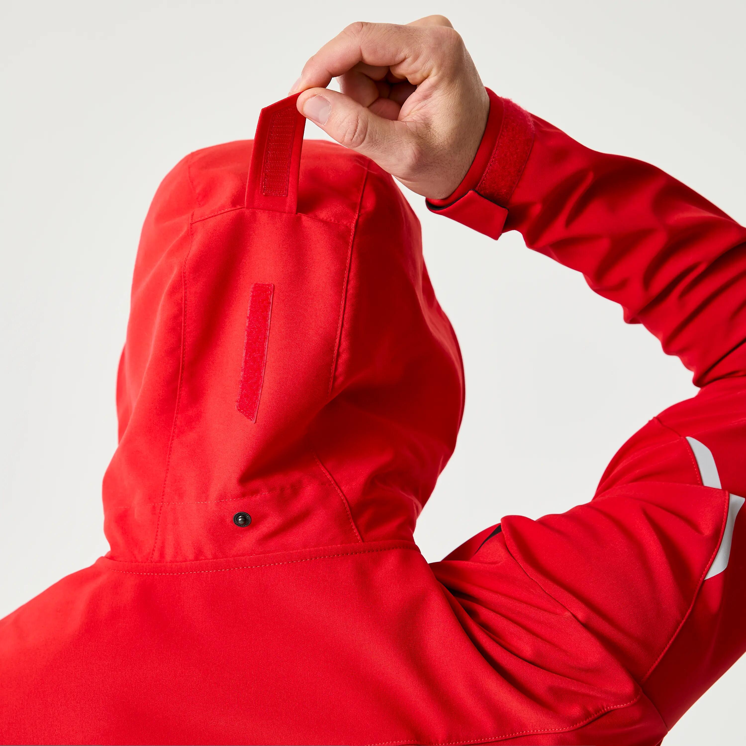 Softshell-jas Sailing 500 voor heren rood 5/9