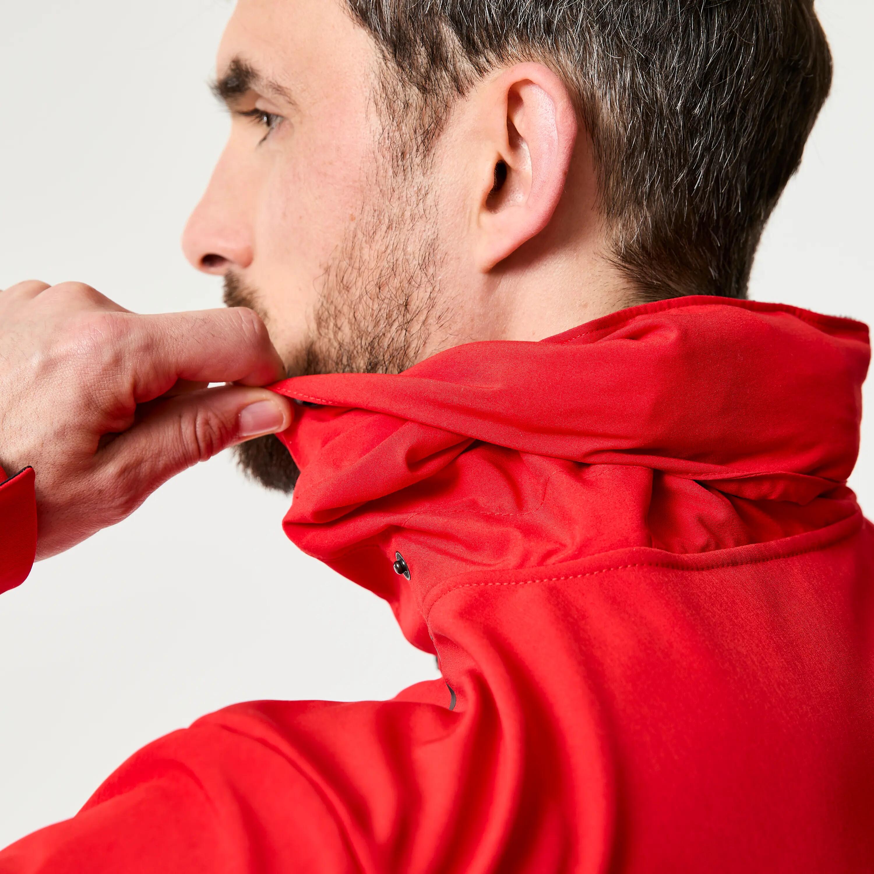 Softshell-jas Sailing 500 voor heren rood 6/9