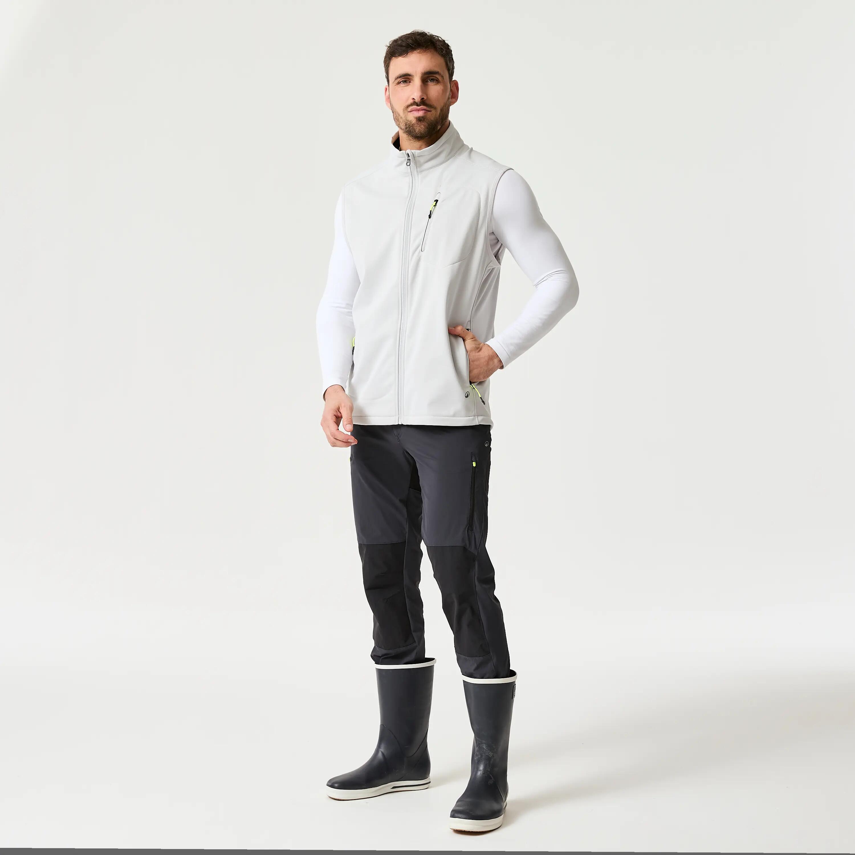 Kamizelka softshell żeglarska męska Decathlon 900 5/5