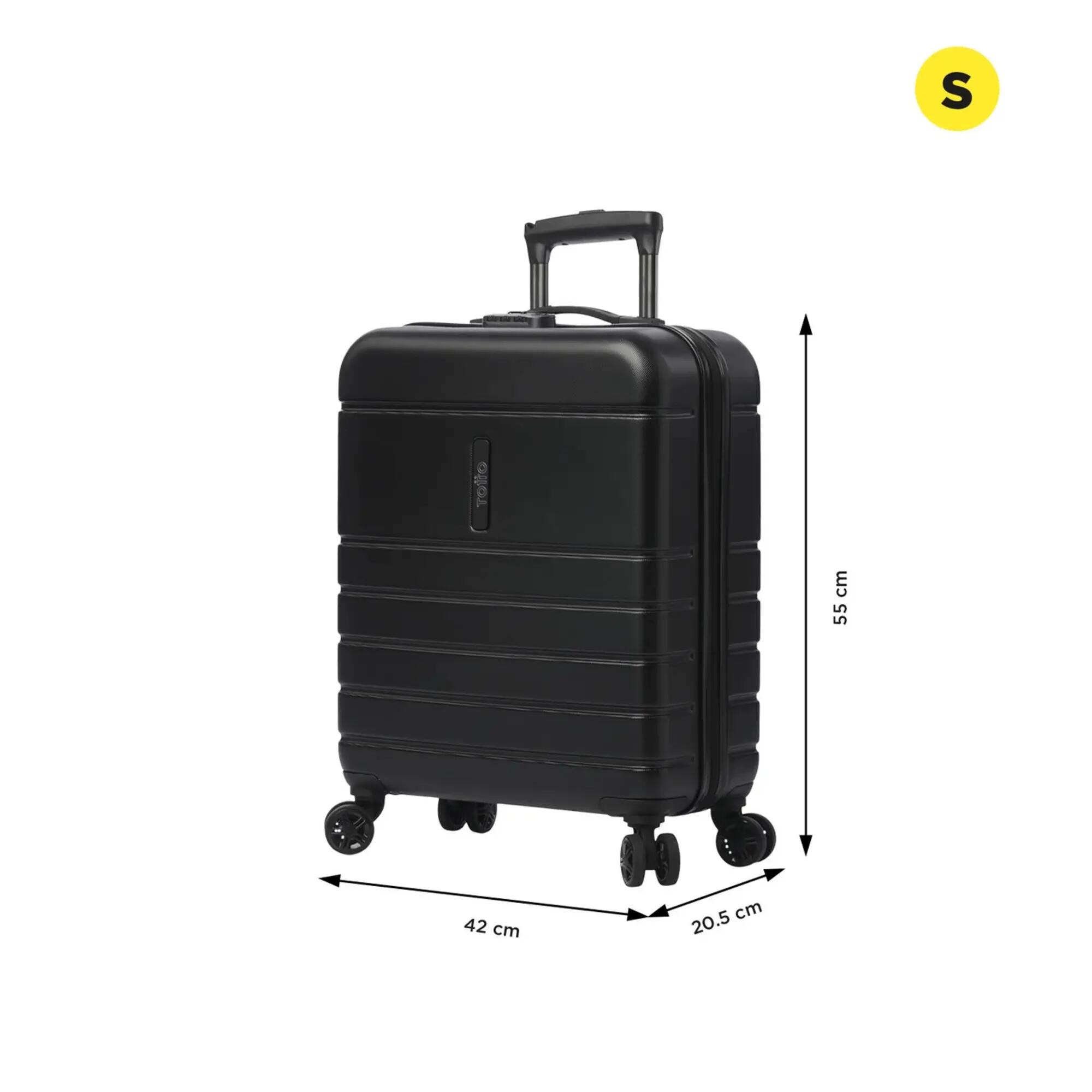 Maleta de cabina rígida 4 ruedas Totto Prop 2/4