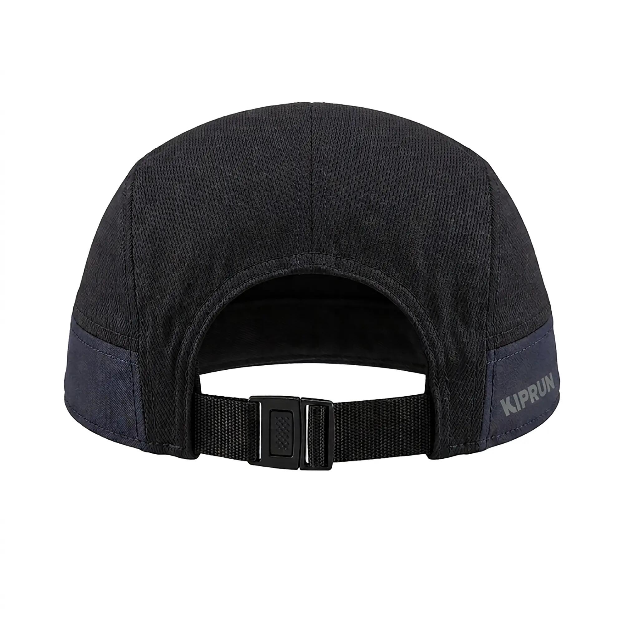 Casquette de running homme et femme, KIPRUN grise 6/6