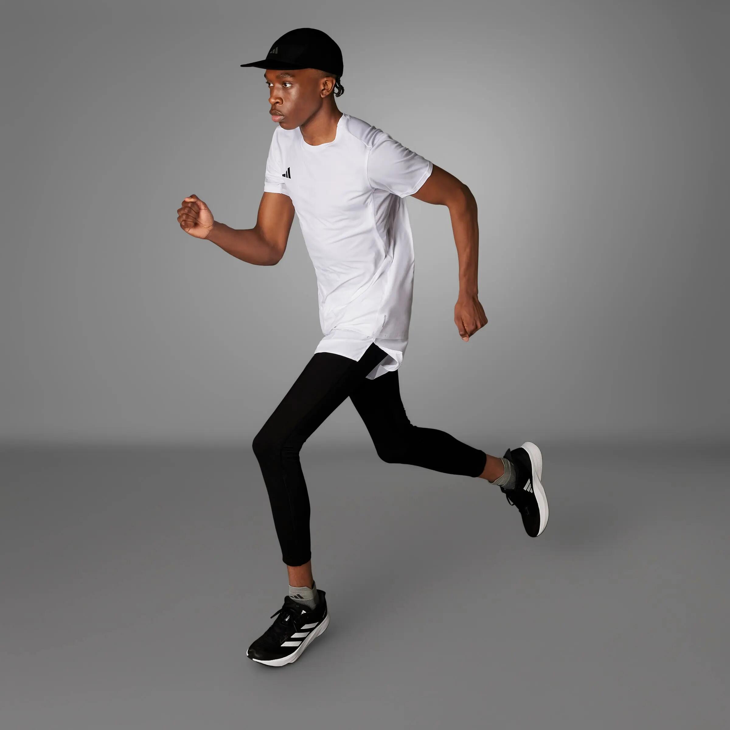 POLERA RUNNING HOMBRE ADIZERO ESSENTIALS 3/5