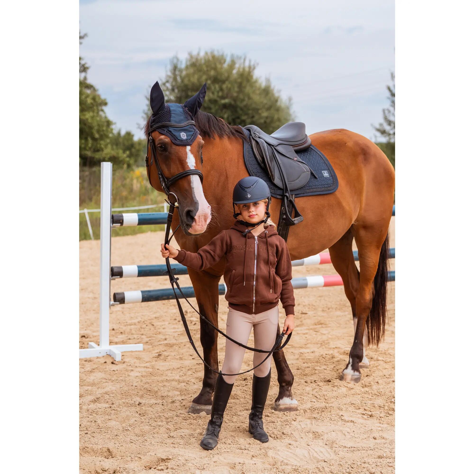 Bluza jeździecka dziecięca Horse Lover 3/5
