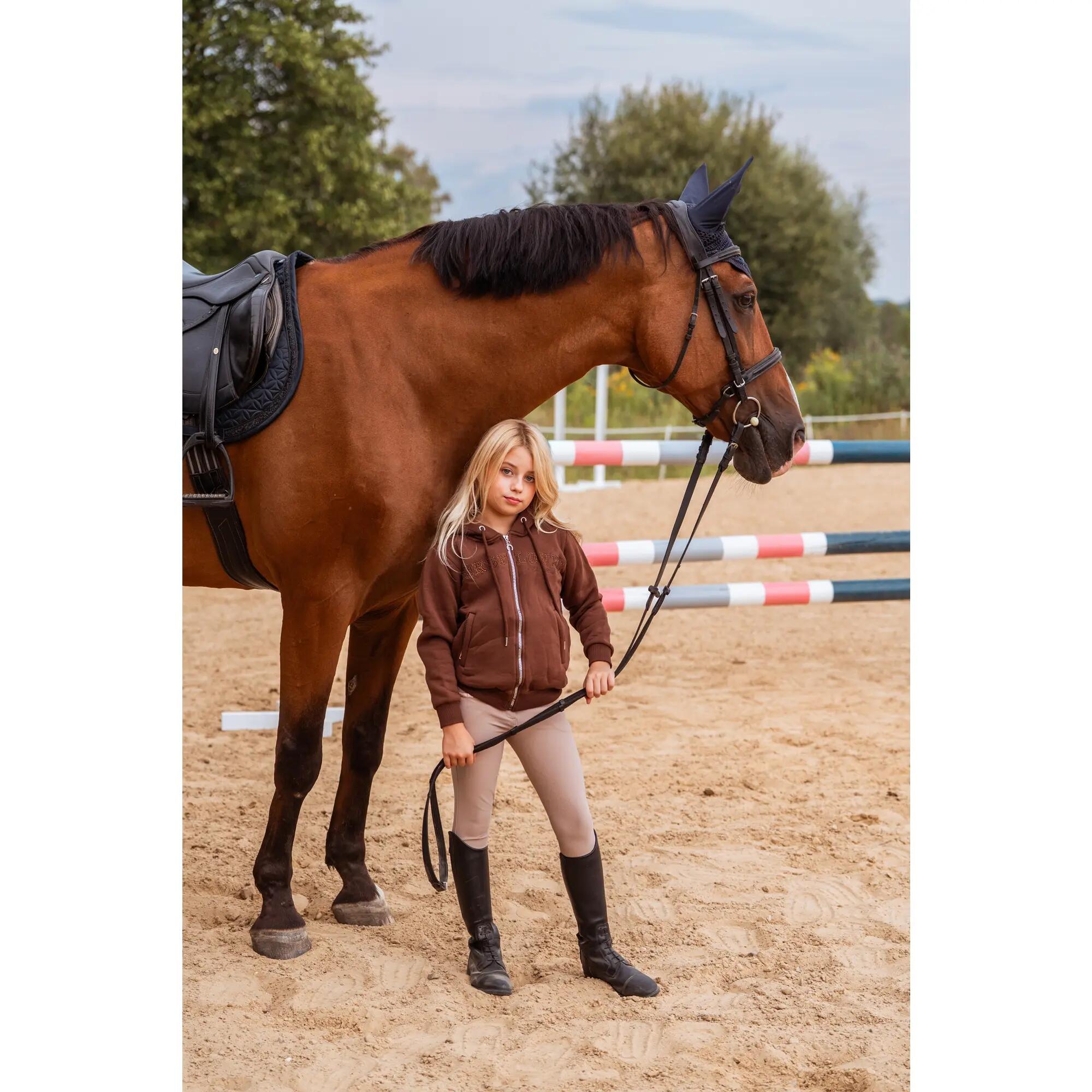 Bluza jeździecka dziecięca Horse Lover 4/5