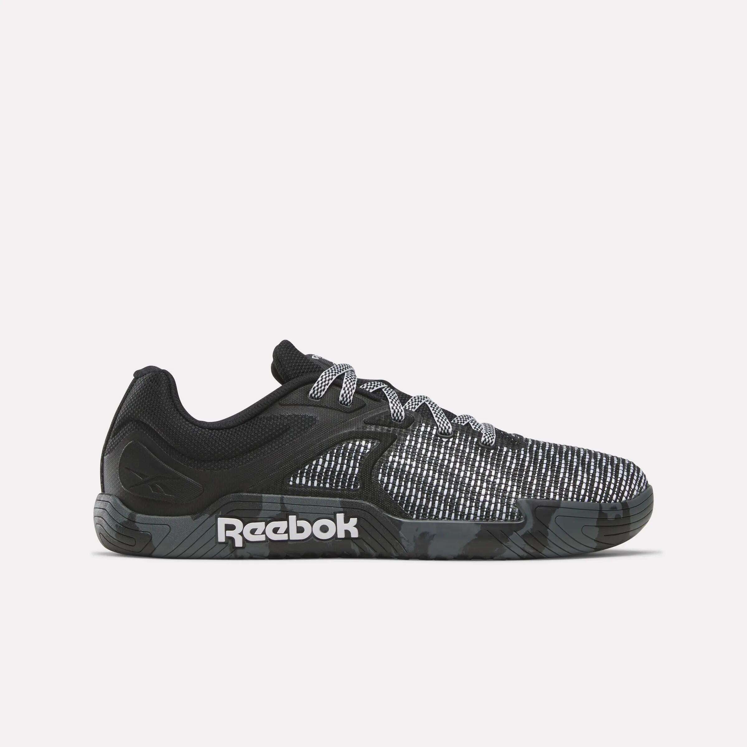 Zapatillas barefoot gimnasio Reebok Nano Zero negro gris 3/5