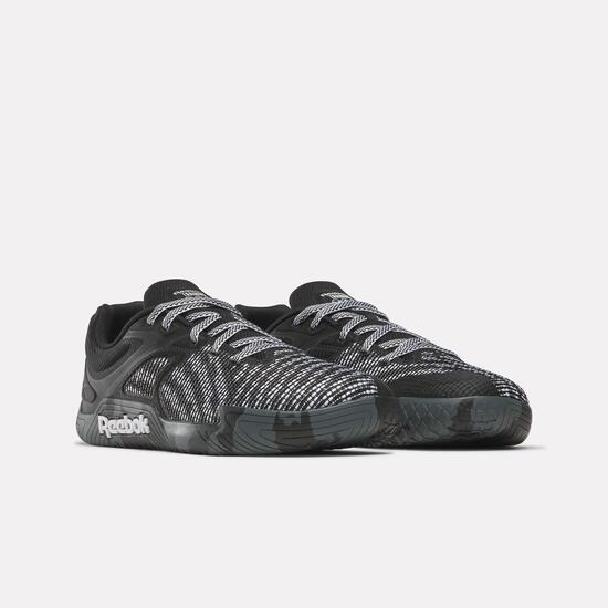 Zapatillas barefoot gimnasio Reebok Nano Zero negro gris