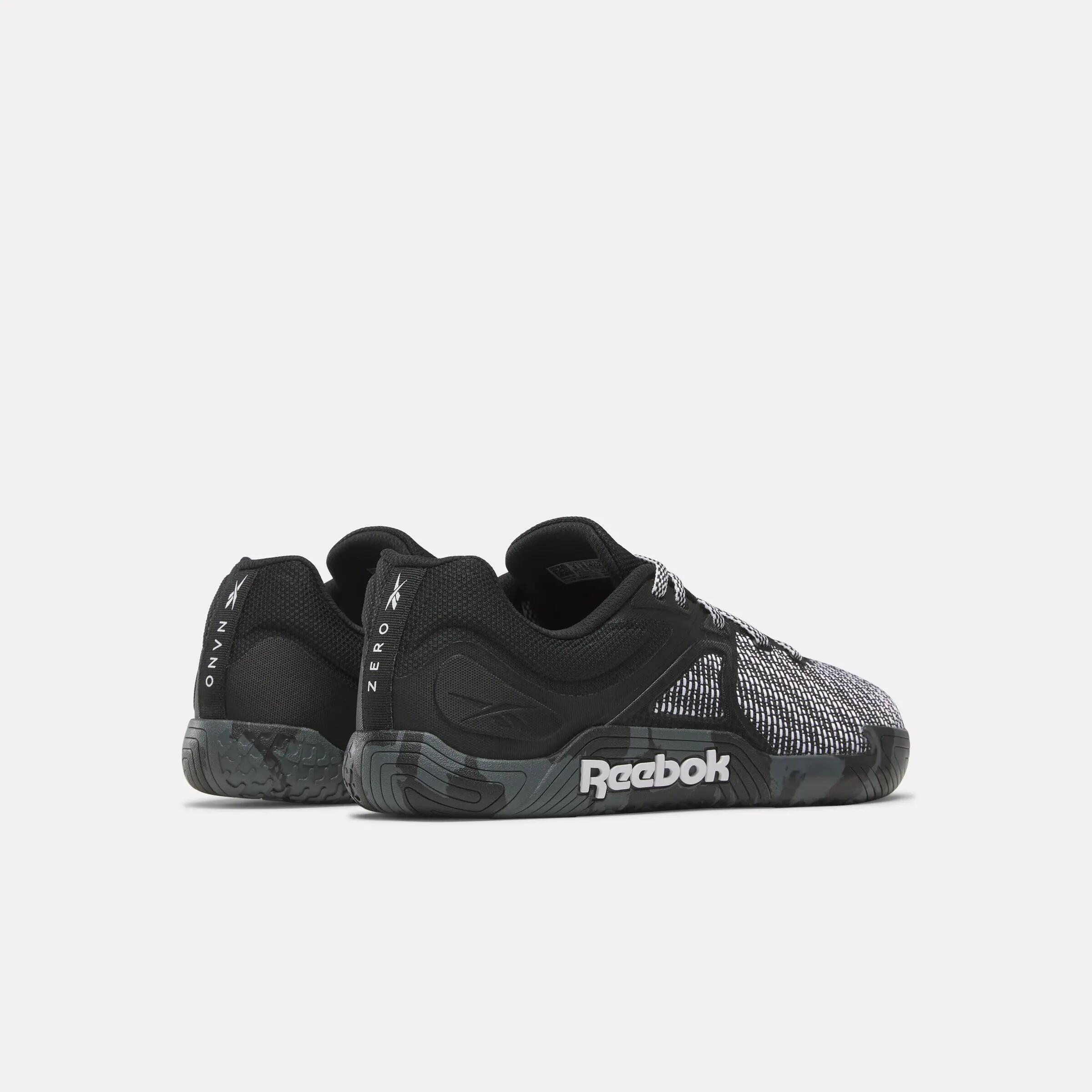 Zapatillas barefoot gimnasio Reebok Nano Zero negro gris 5/5