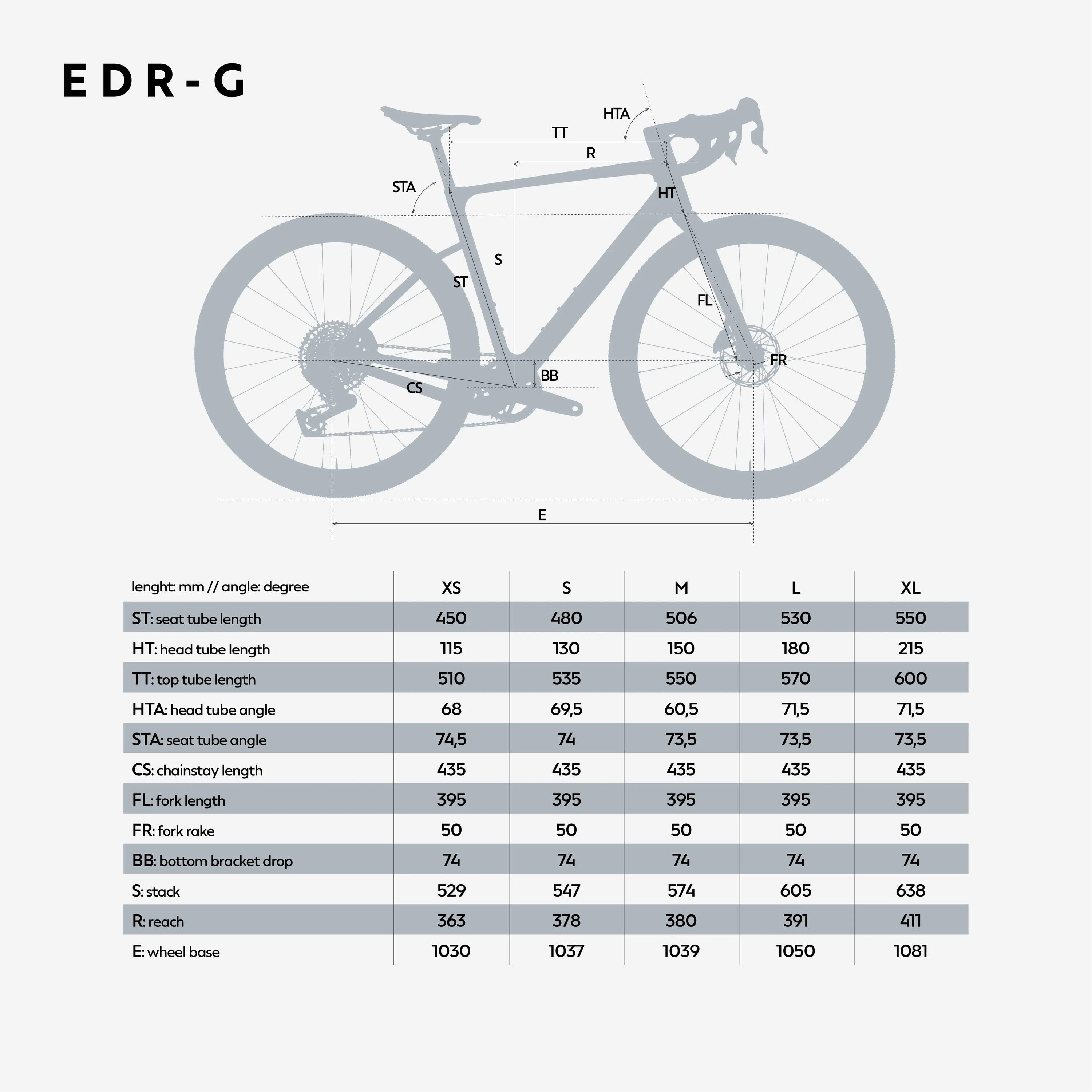 Gravelfiets EDR-G CF 1x13 SRAM Force XPLR bruin 17/19