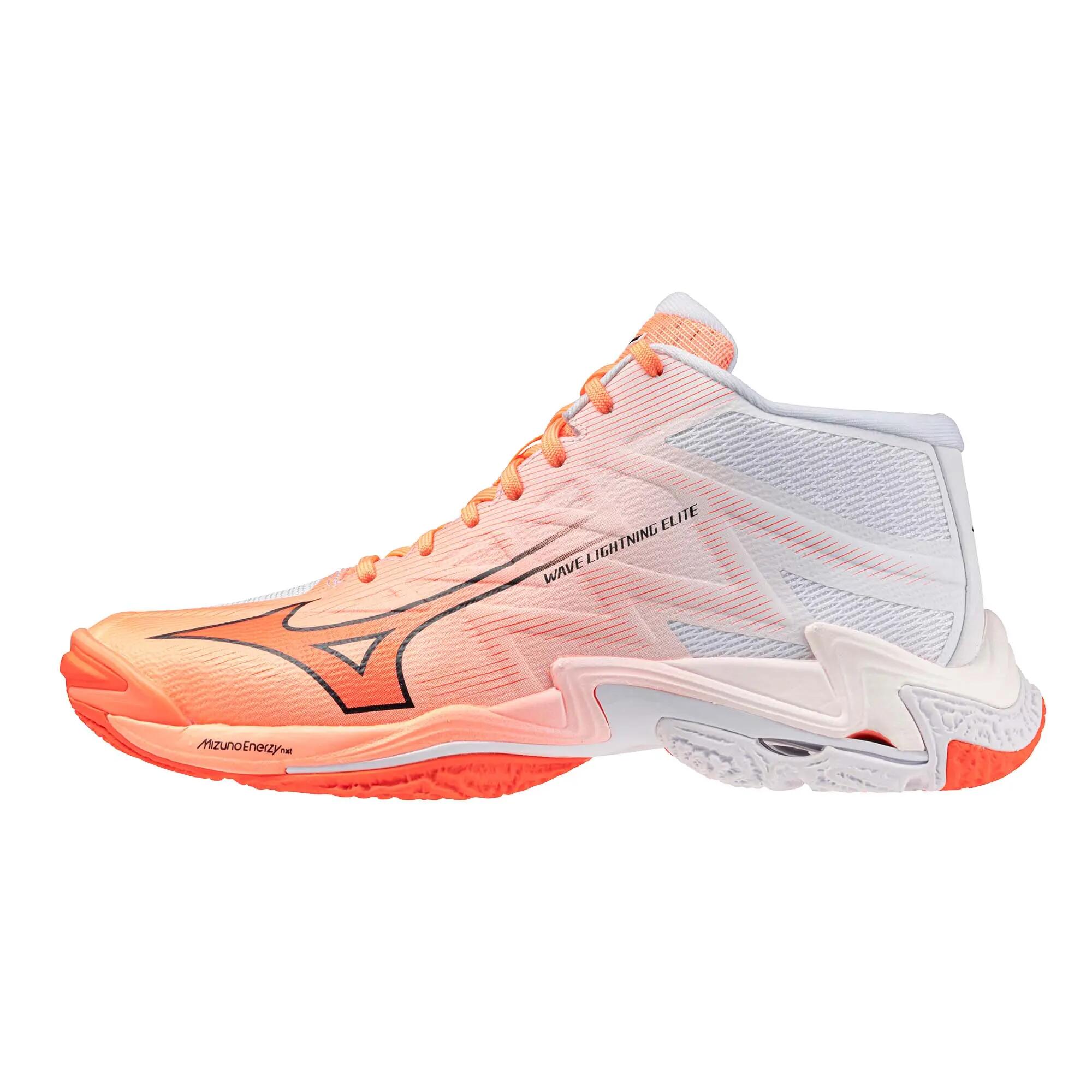 Scarpe pallavolo adulto MIZUNO WAVE LIGHTNING ELITE MID corallo 4/5
