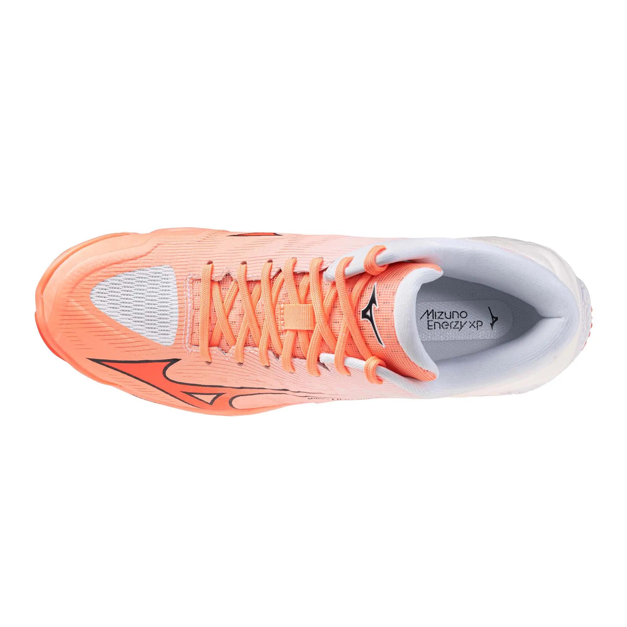 Scarpe pallavolo adulto MIZUNO WAVE LIGHTNING ELITE MID corallo 2/5