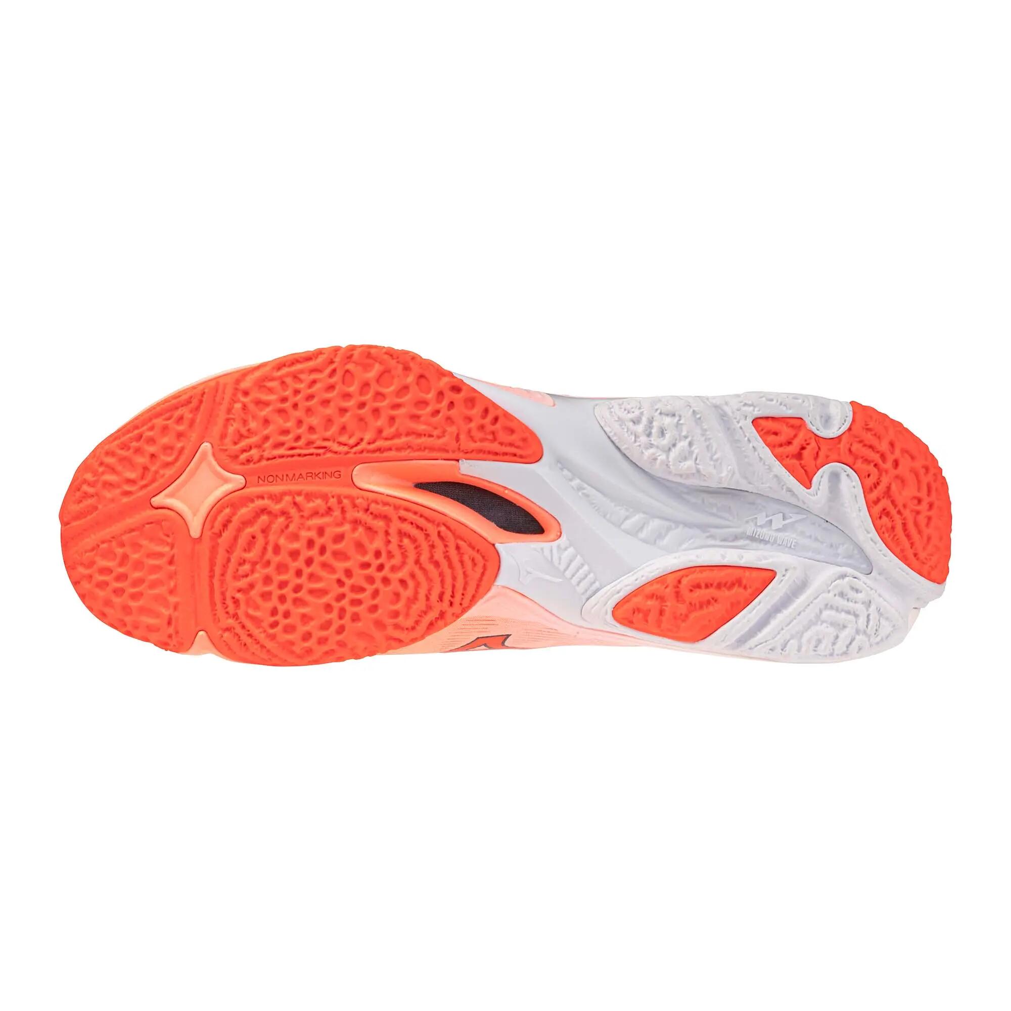 Scarpe pallavolo adulto MIZUNO WAVE LIGHTNING ELITE MID corallo 5/5