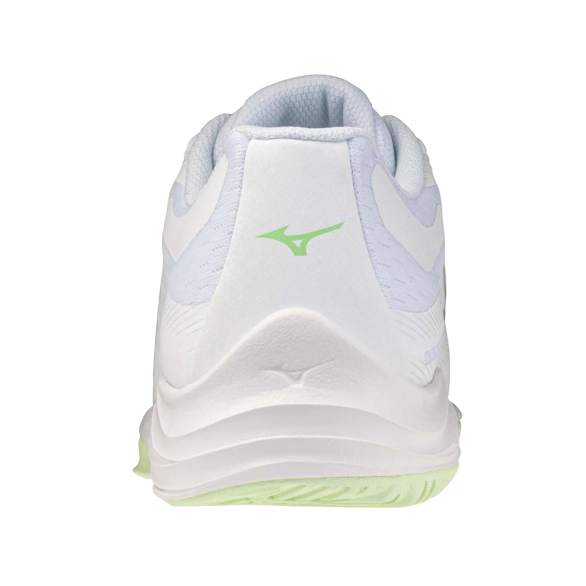 Scarpe pallavolo bambino MIZUNO LIGHTNING STAR bianche grigie 2/5