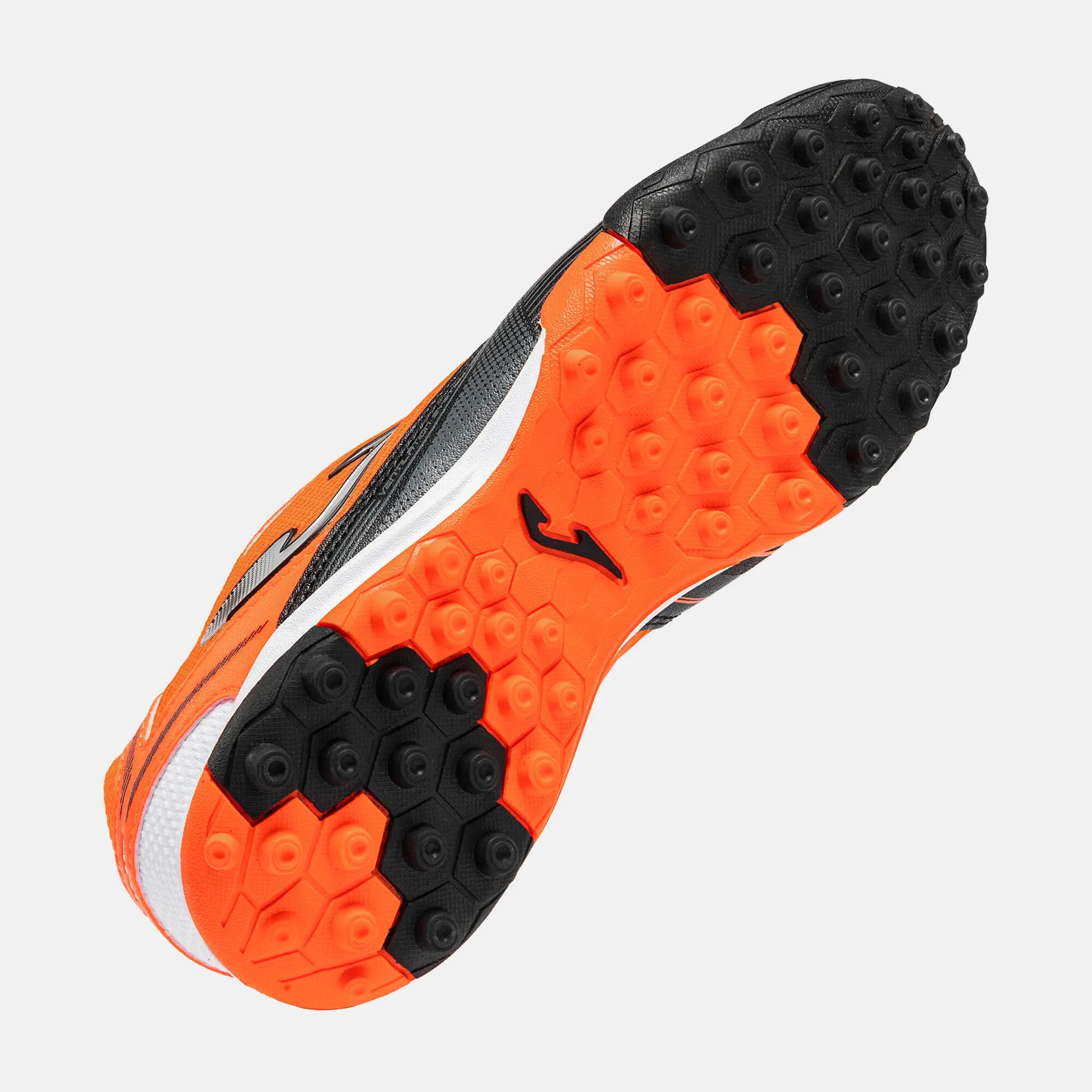 Scarpe calcetto adulto JOMA DRIBBLING arancioni nere 4/4