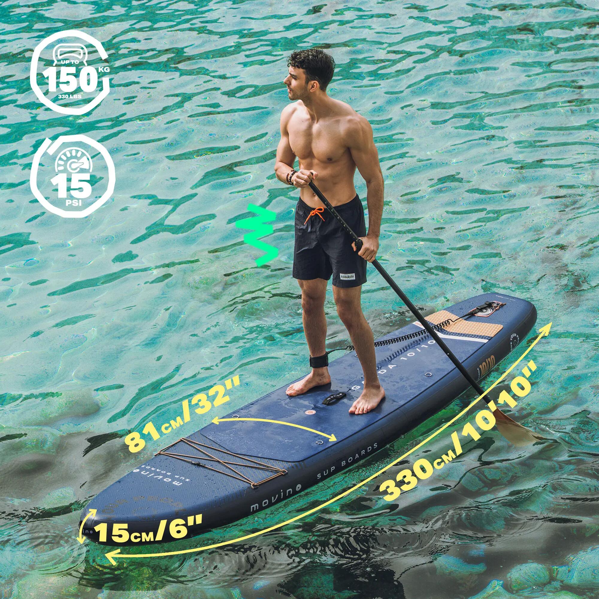 Zestaw deska SUP Movino Garda 330 cm z siedzeniem 4/9