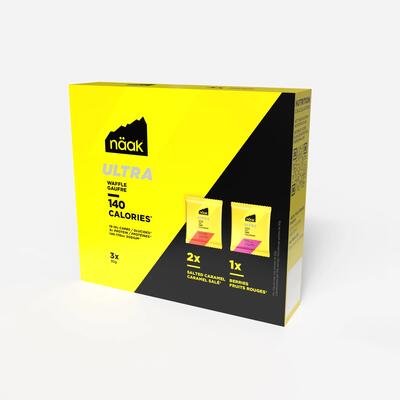 Gaufre energetiche Näak ULTRA ENERGY™ frutti rossi-caramello 3x30g
