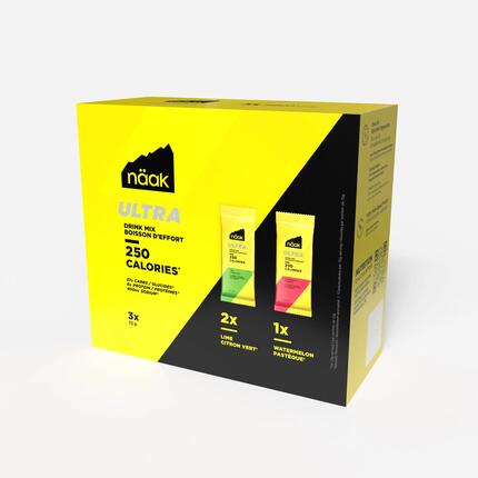 Mélange pour boisson énergétique pastèque et citron vert, Ultra Energy™ 3 x 72g
