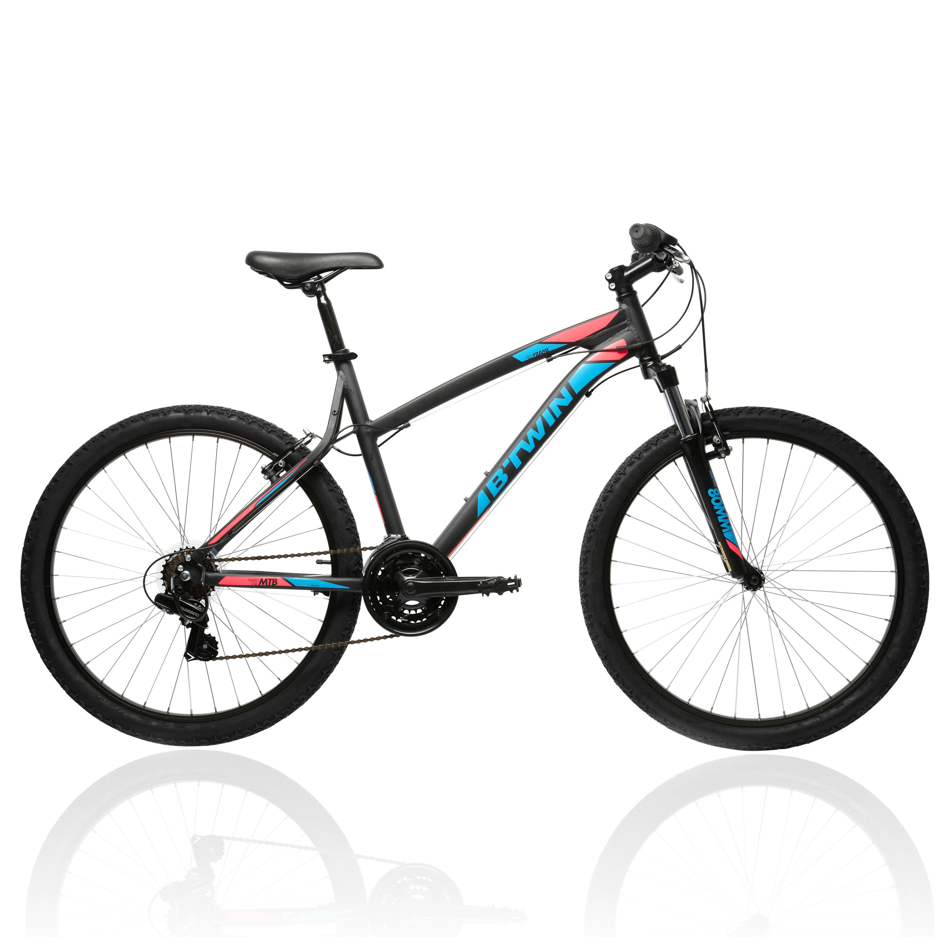 Btwin Rockrider 340 Noir VTT Btwin Rockrider 340 Vélos
