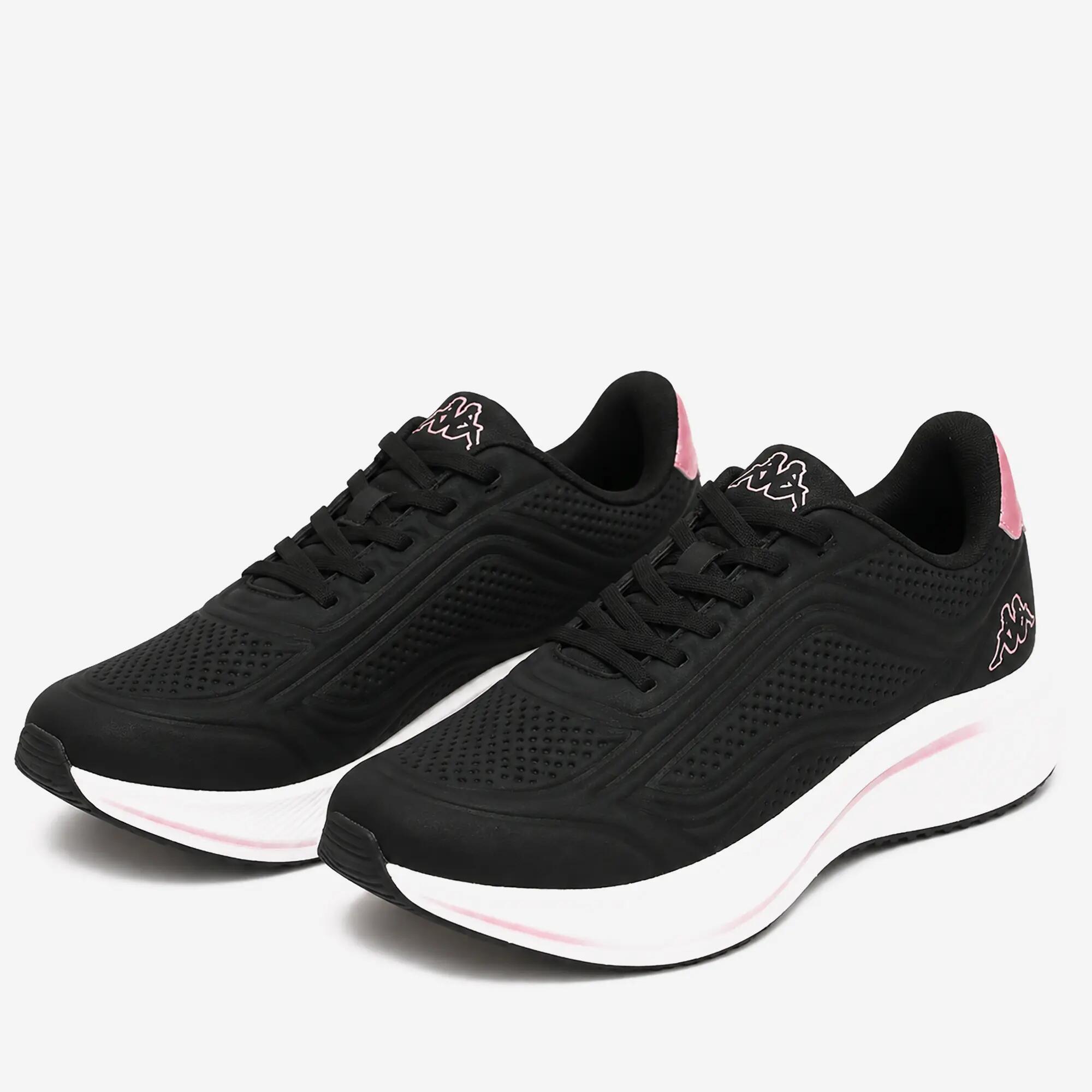 Chaussure de marche confortables et respirantes femme, Logo Malkween, noir 2/4