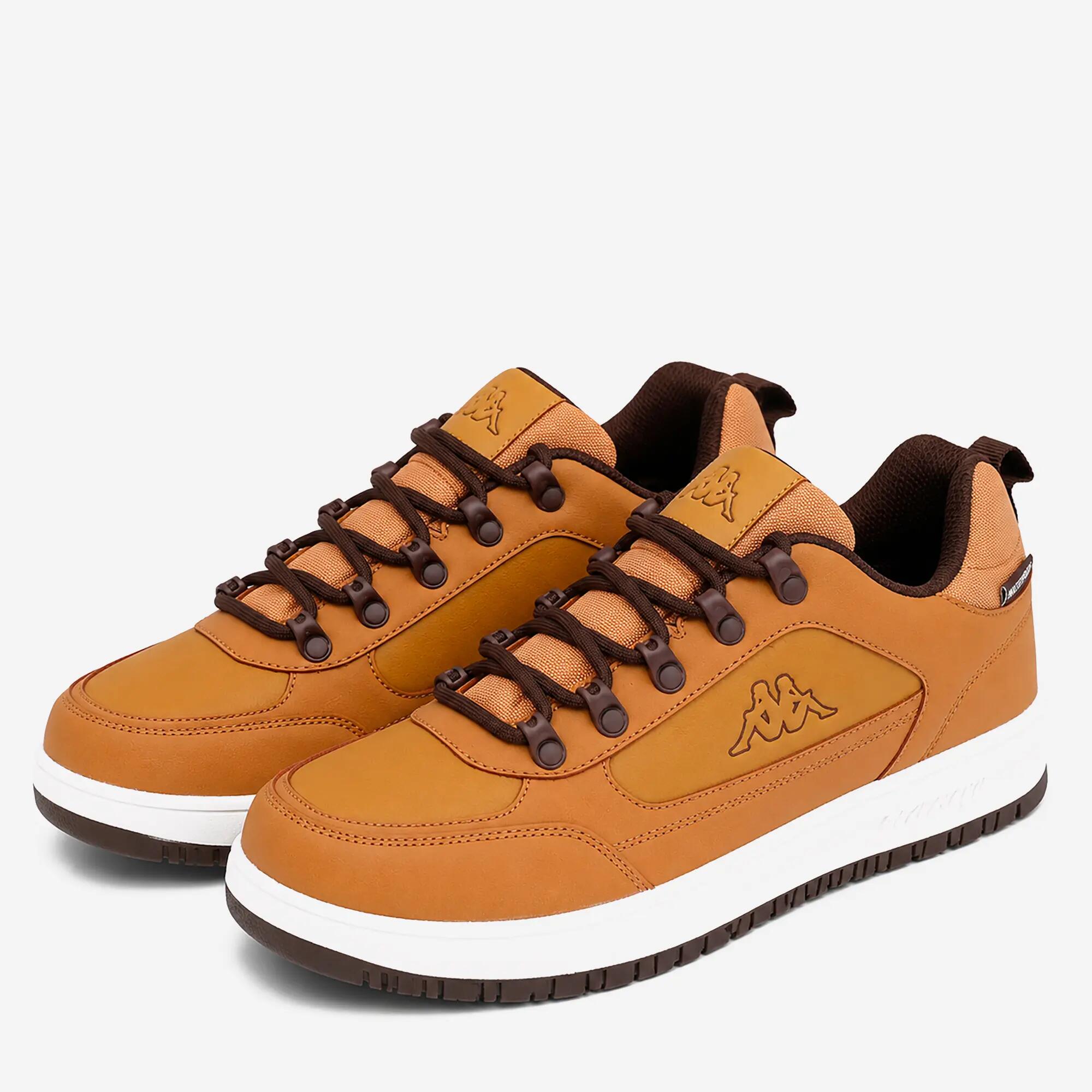 Chaussure de marche confortables et imperméables homme, Logo Krios, brun 2/5