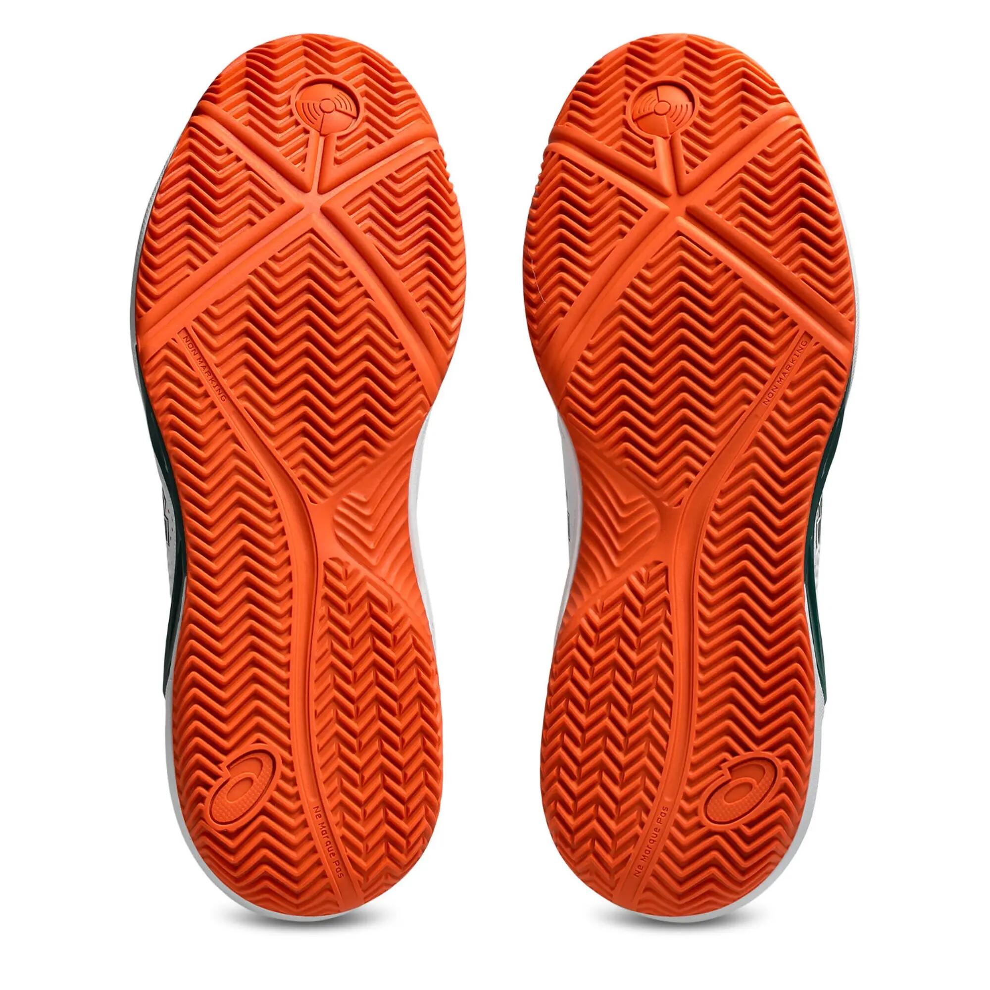 Tenis de pádel estables y con amortiguación, Asics Gel‑Dedicate 9 Padel blanco 7/7