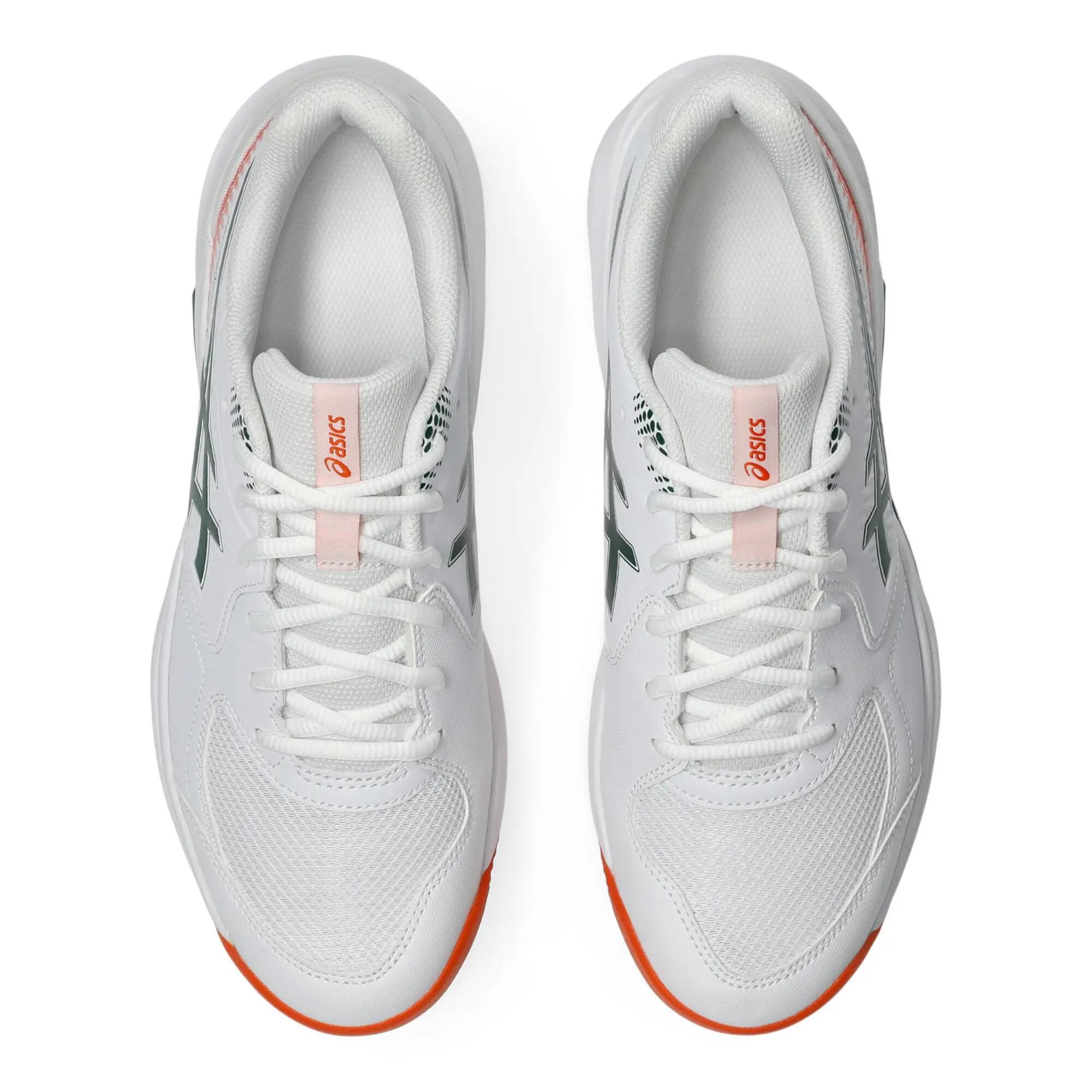 Tenis de pádel estables y con amortiguación, Asics Gel‑Dedicate 9 Padel blanco 5/7
