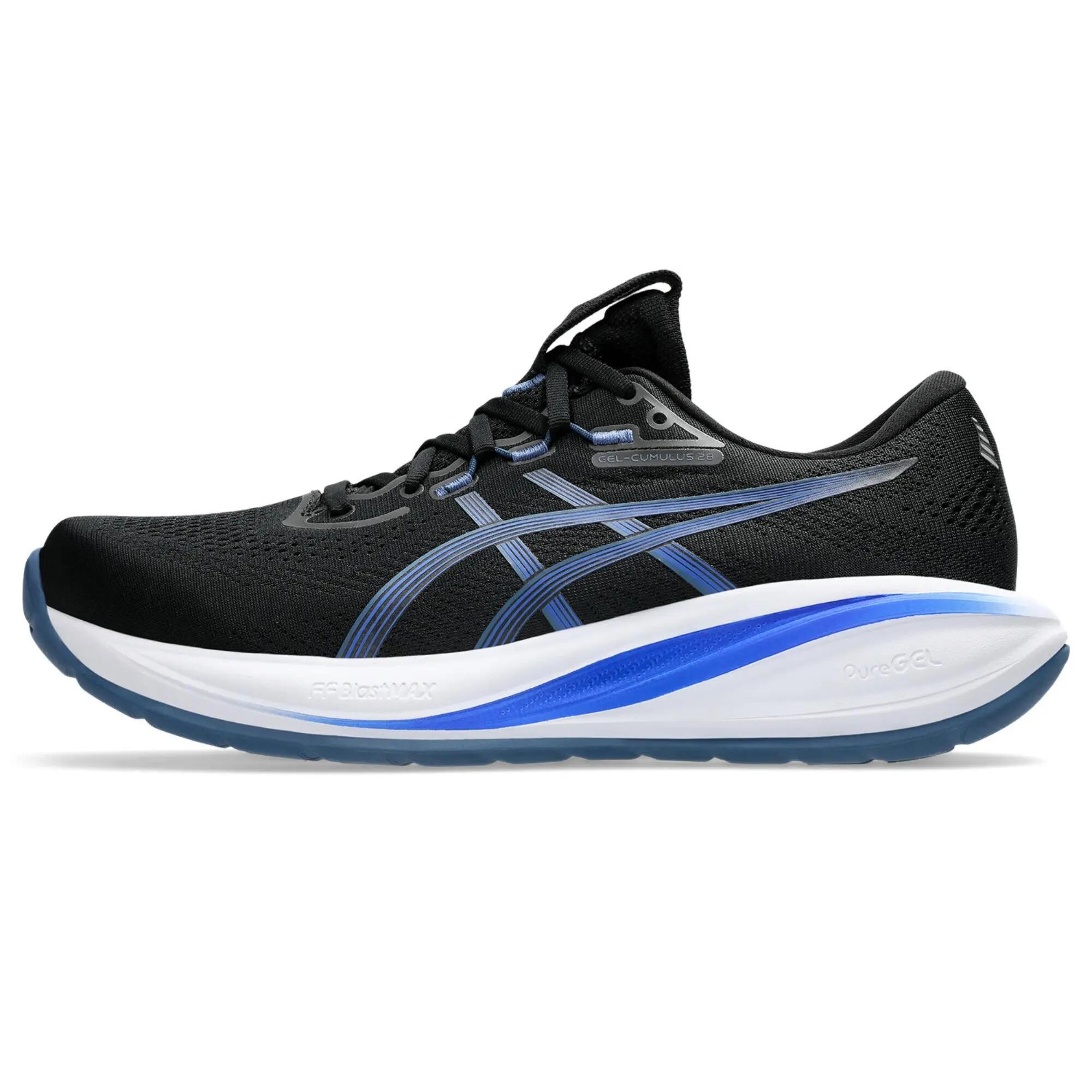 Tenis de running para hombre, Asics Cumulus 28 negro 6/7