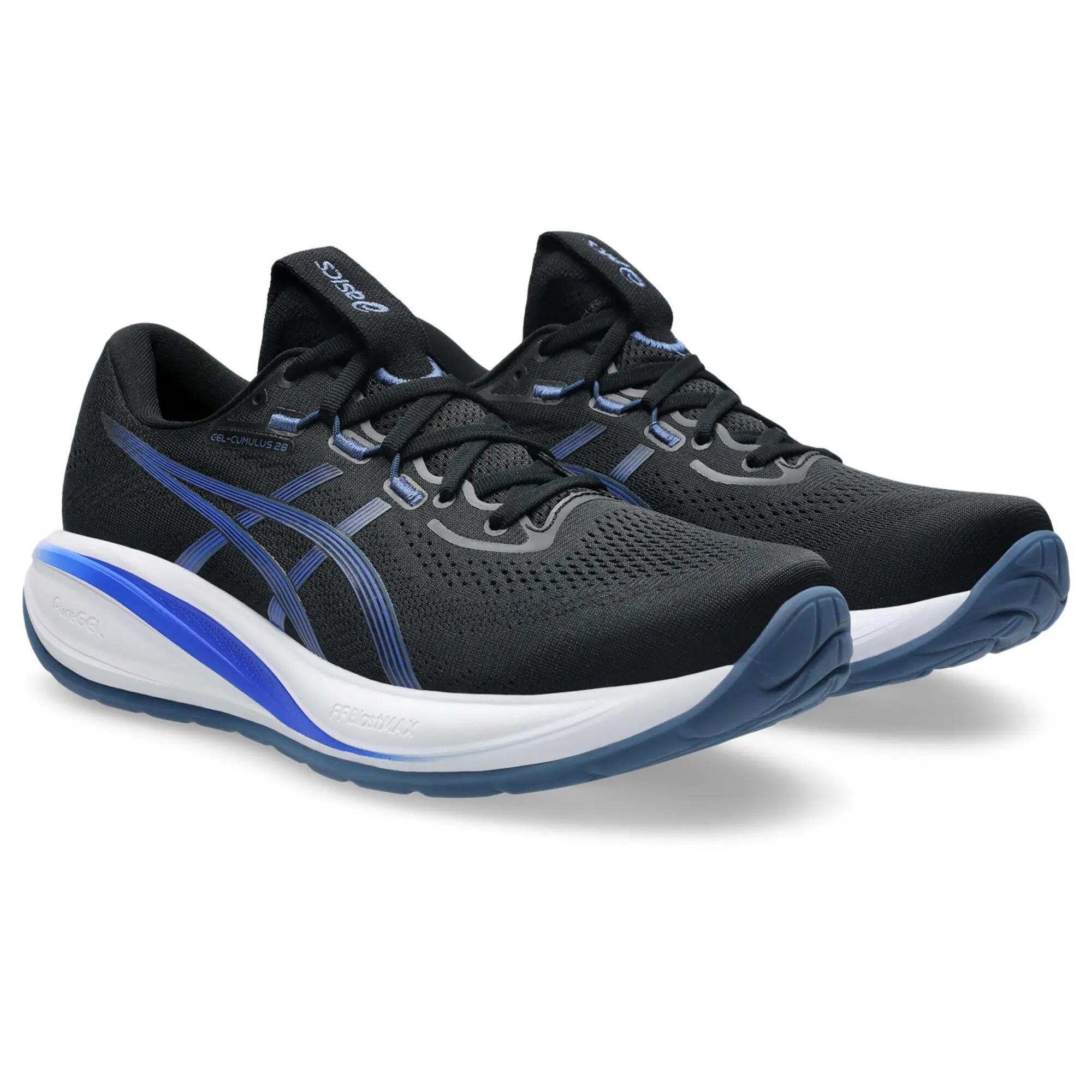 Tenis de running para hombre, Asics Cumulus 28 negro 3/7
