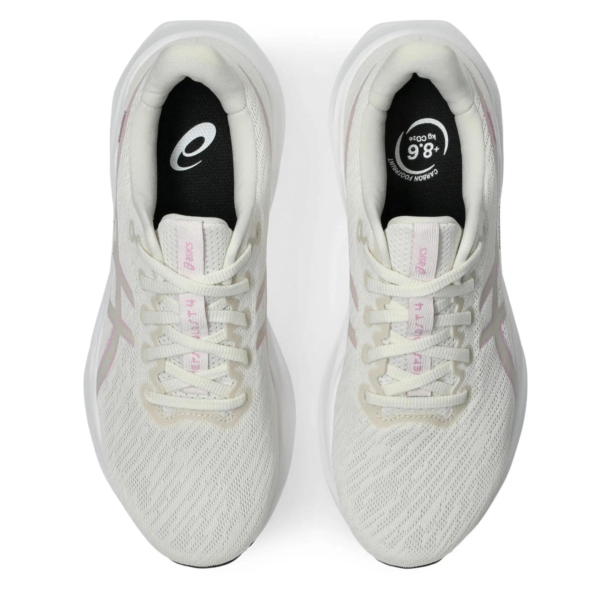 Tenis de running con amortiguación y dinamismo mujer Asics Versablast 4, beige 5/7