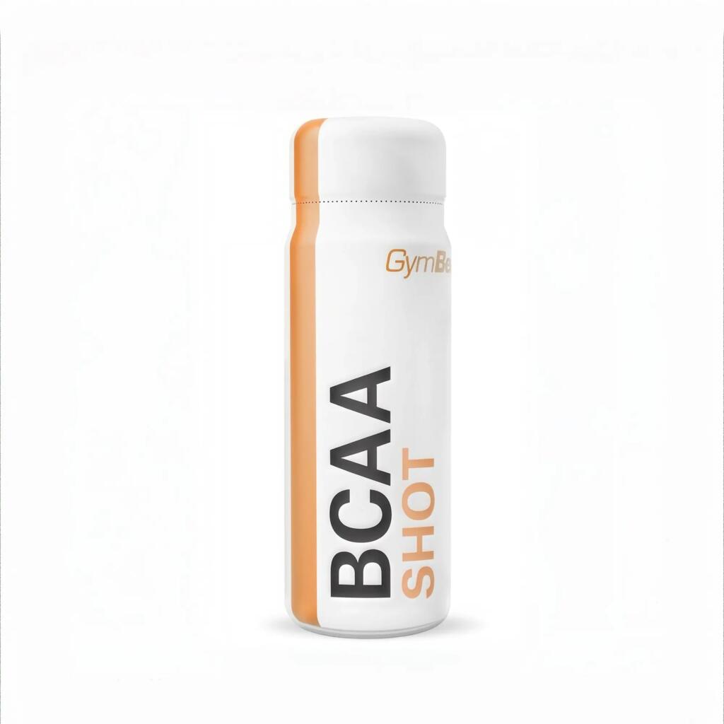 BCAA Shot je tekutý shot s rozvetvenými aminokyselinami v praktickej RTD ampulke