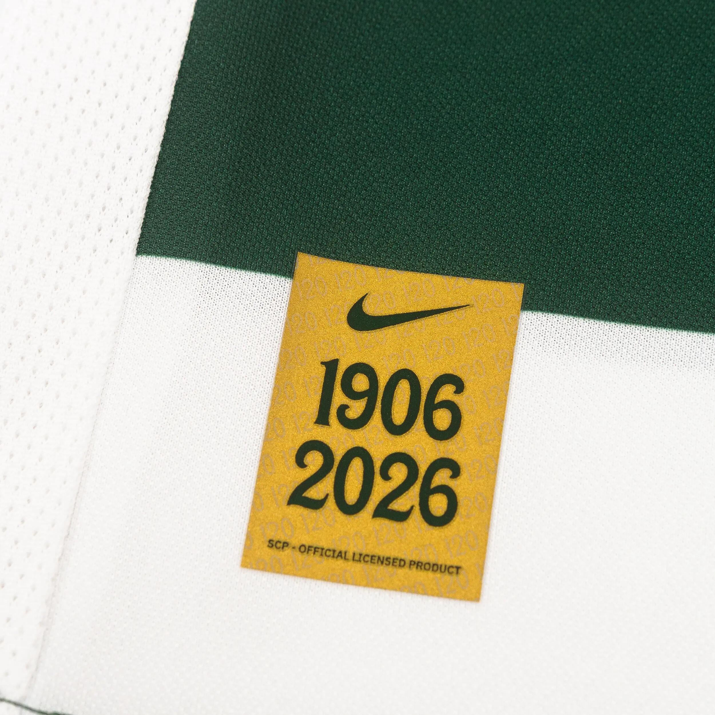 CAMISOLA DE FUTEBOL SPORTING CP PRINCIPAL ADULTO 26/27 5/7