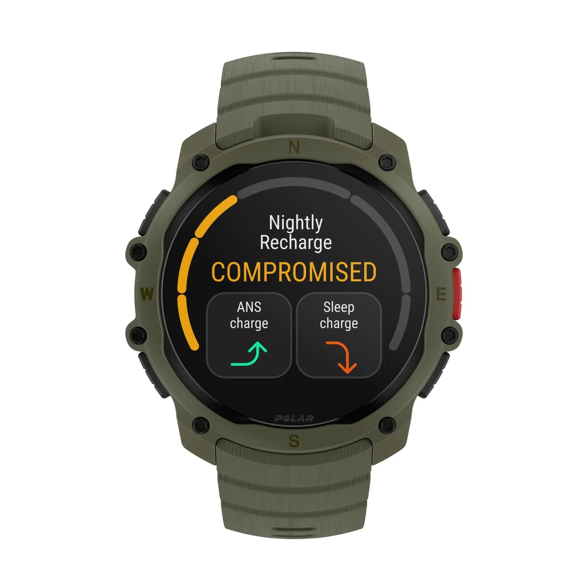 Reloj inteligente Polar Street X, verde 4/10
